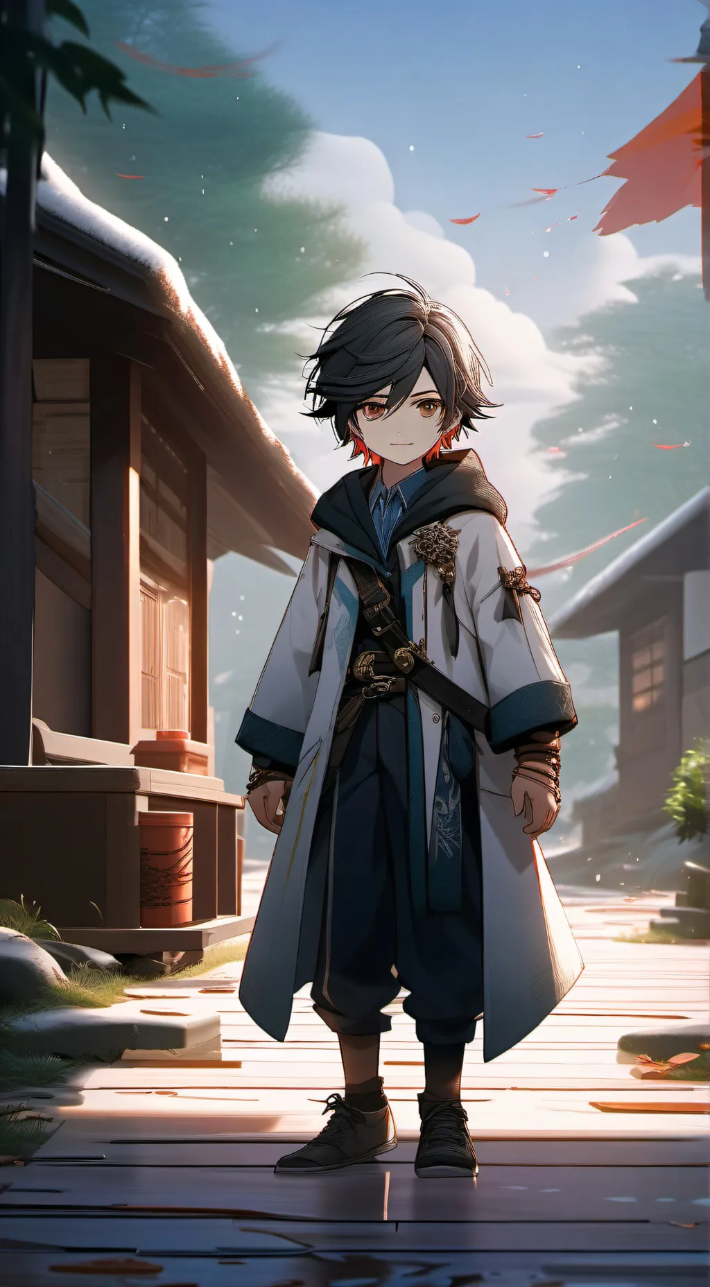 ai character: adam background