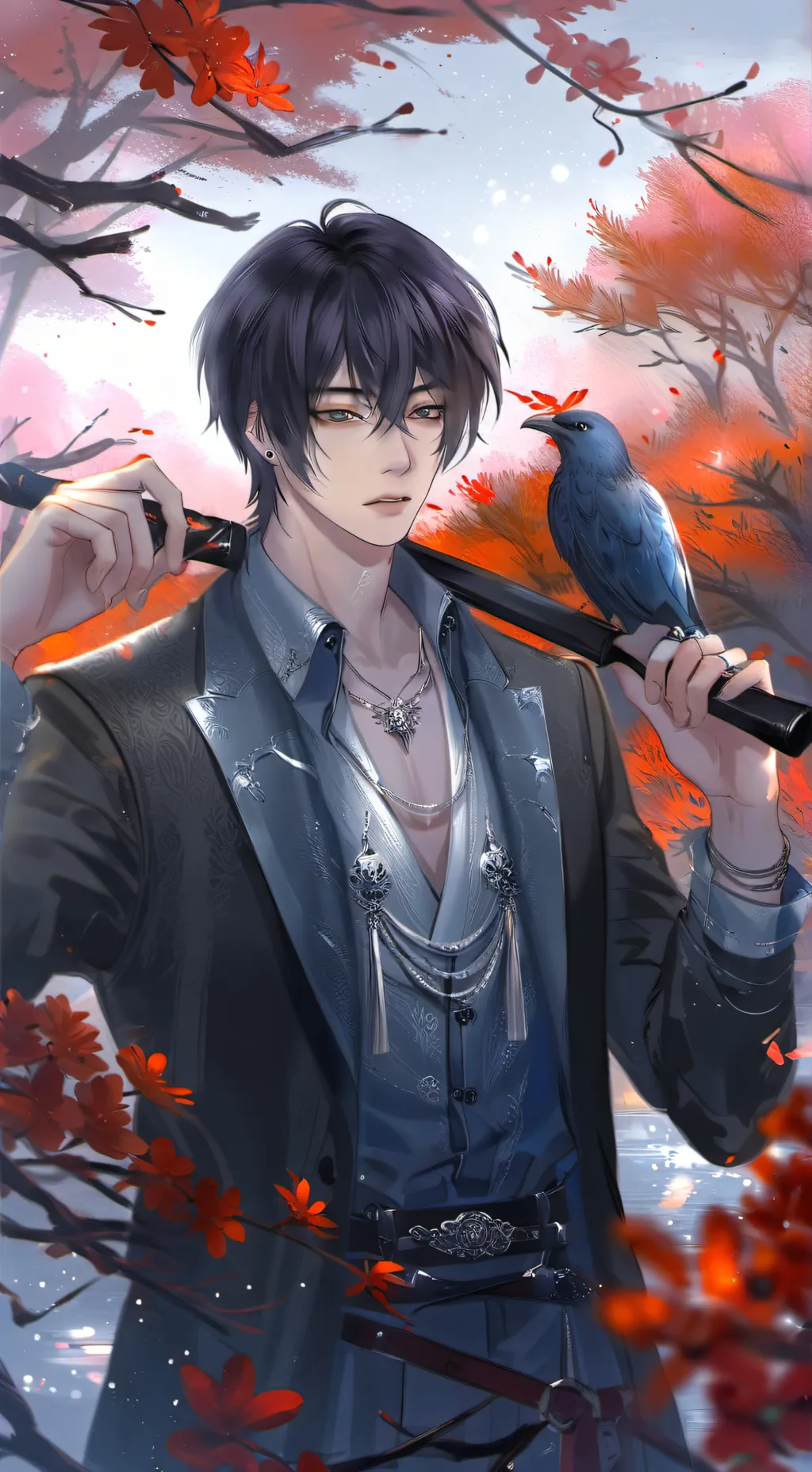 ai character: *+Madrin+* background
