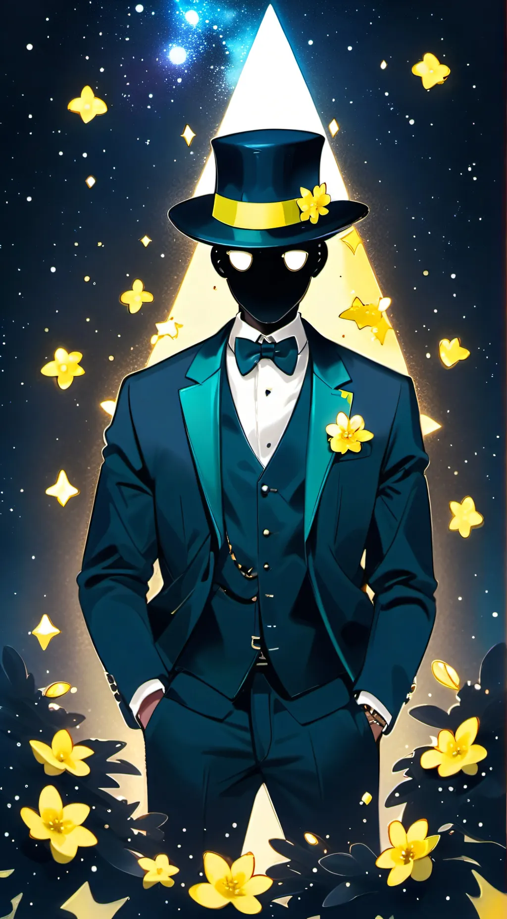 ai character: the Card Master background