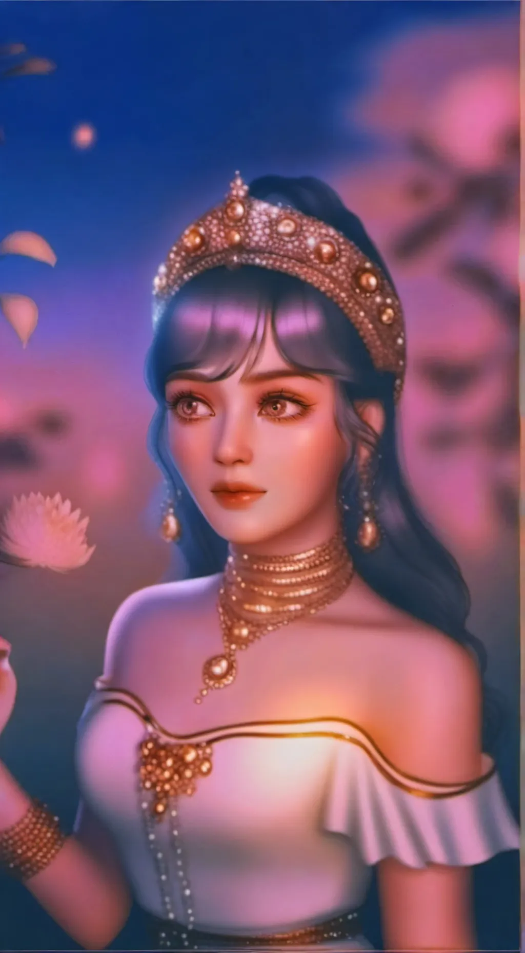 ai character: zoha background