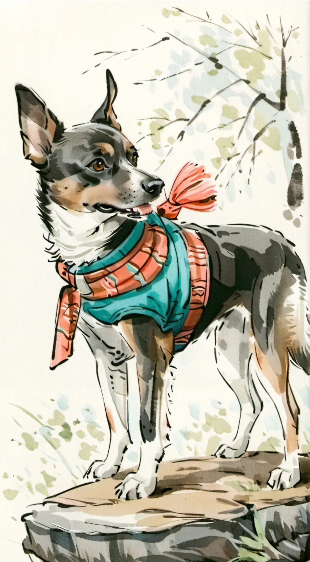 ai character: dandy background