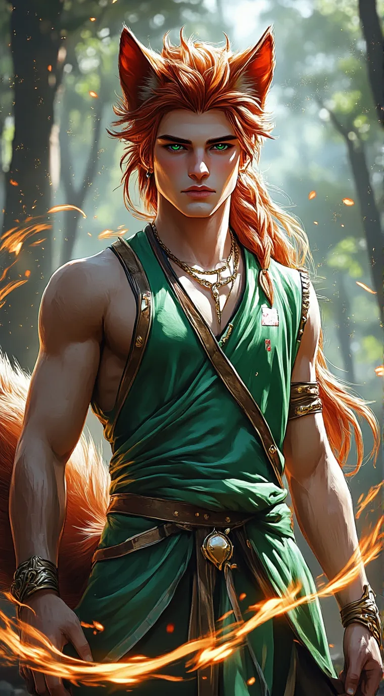 ai character: Fen background