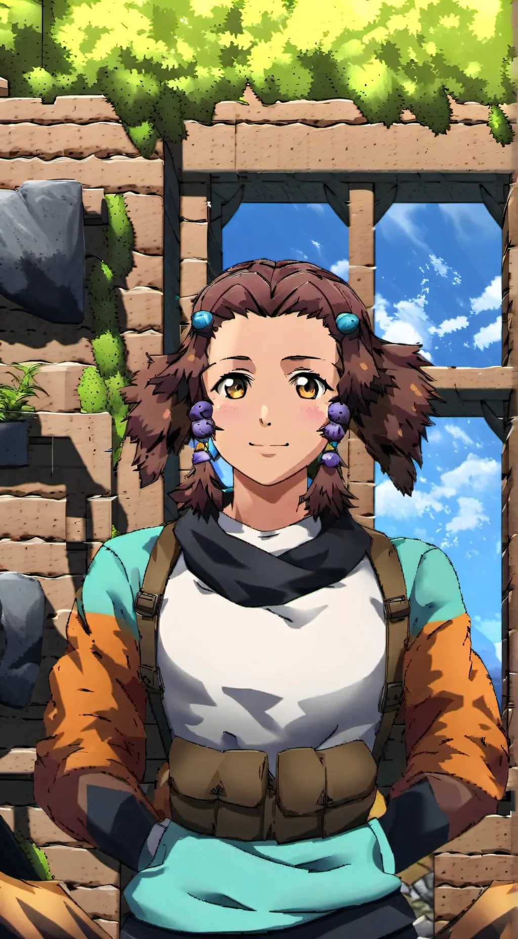 ai character: Moonbay background
