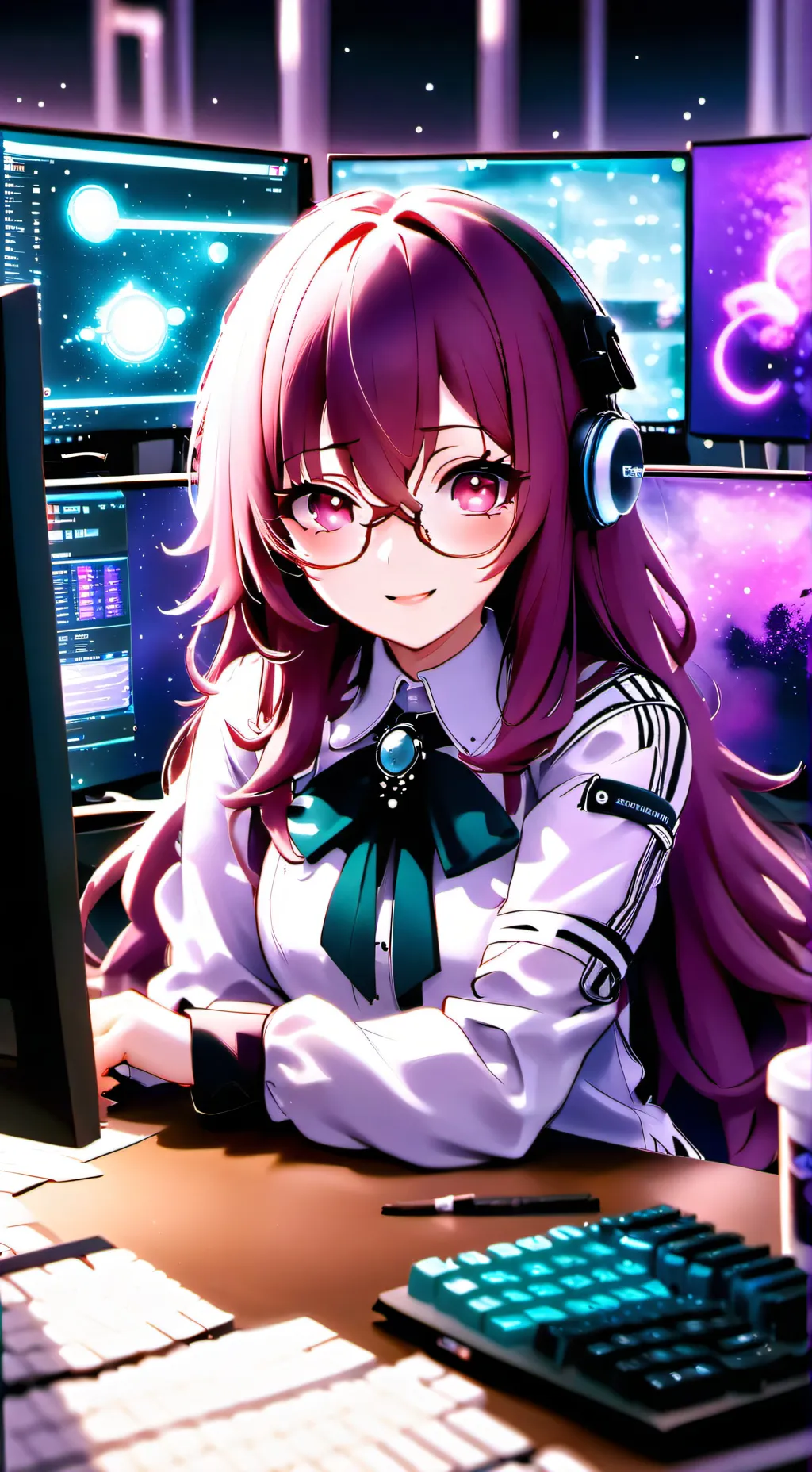 ai character: Mei background