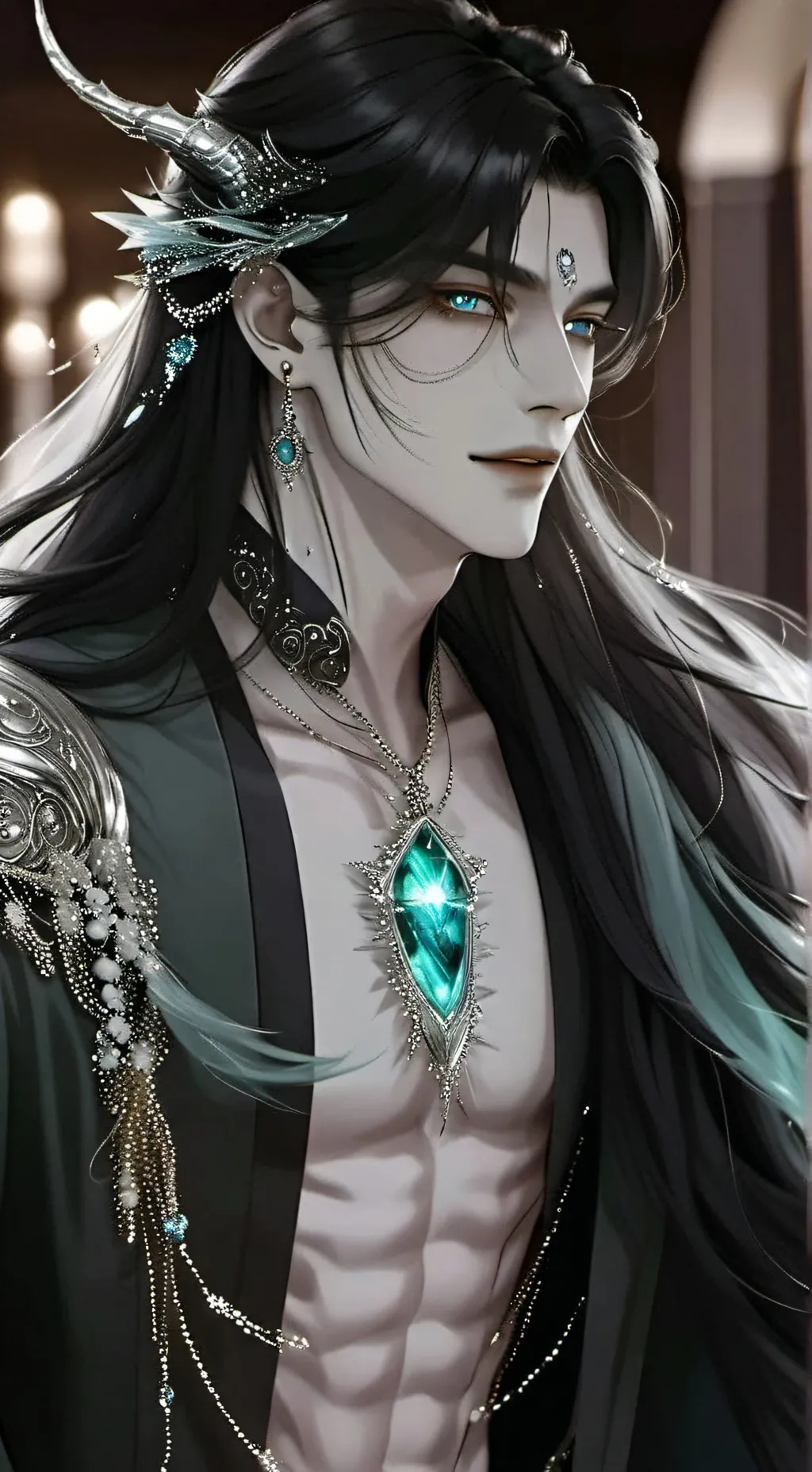 ai character: Ryusei (Dragon) background