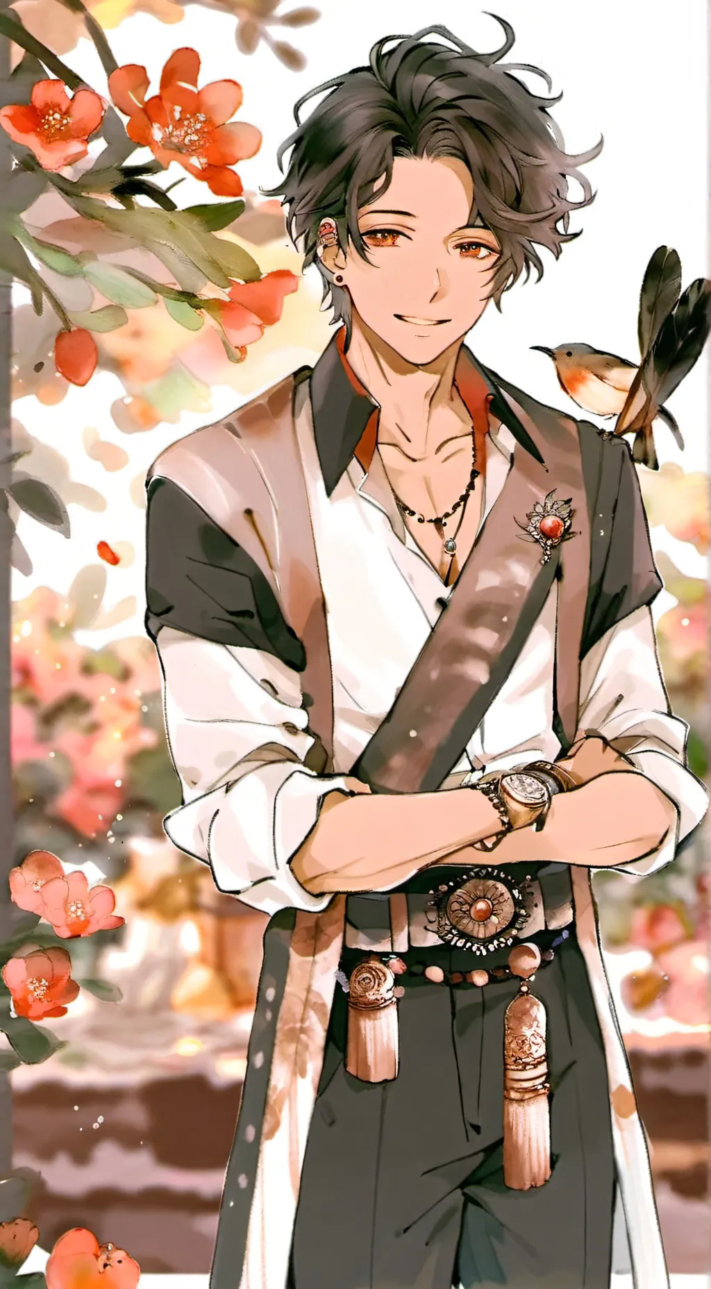 ai character: tu papa background