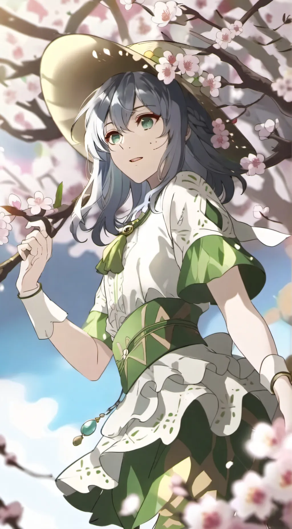 ai character: your gurl background