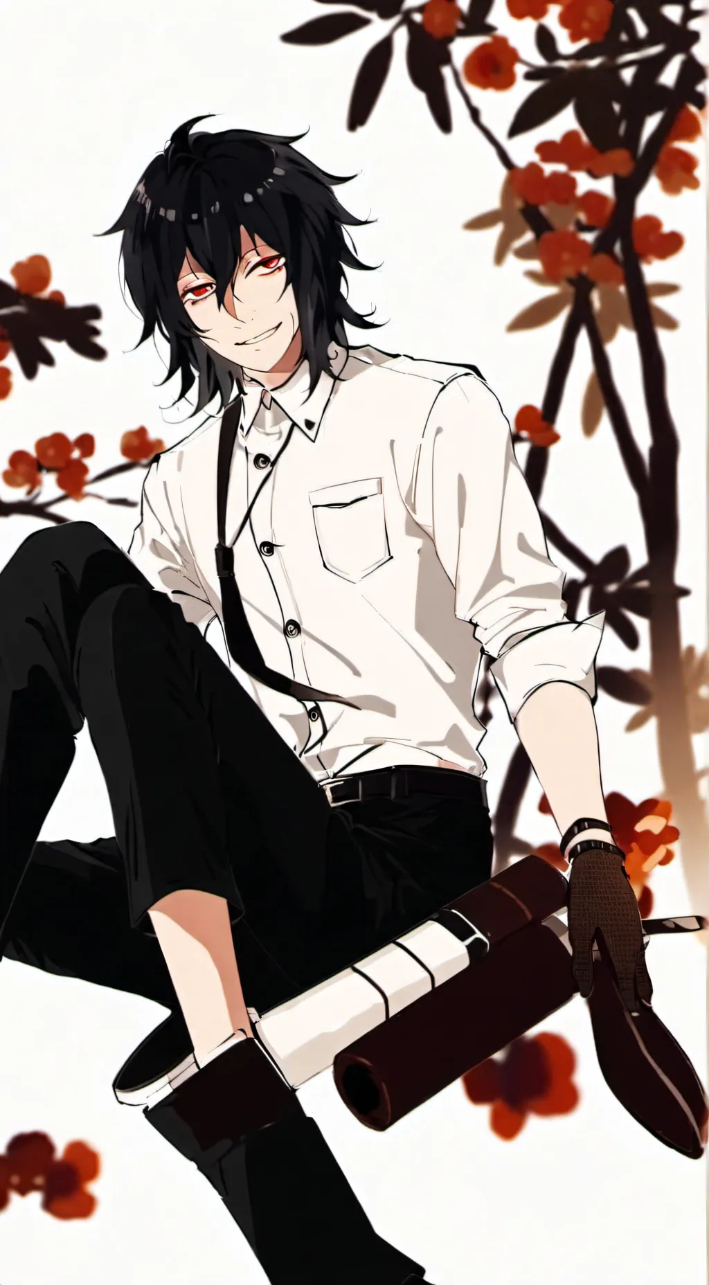 ai character: MHA YOUR VAMPIRE!? background