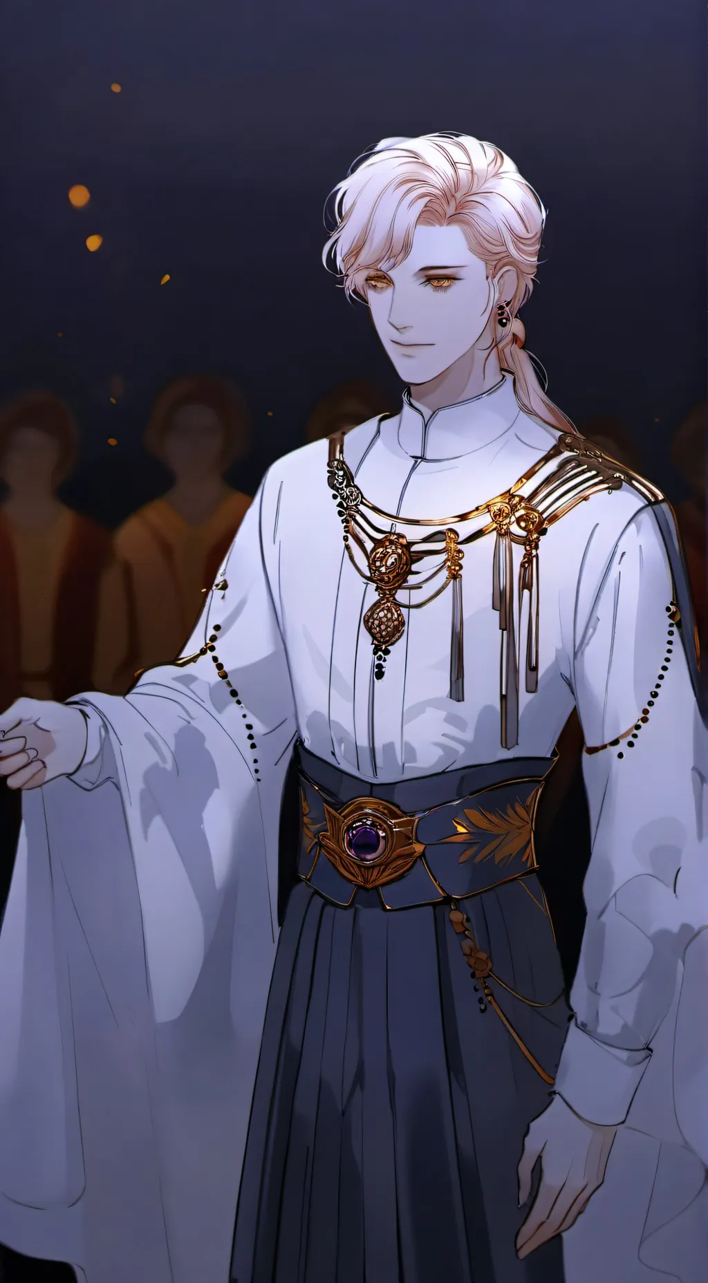 ai character: Кото background