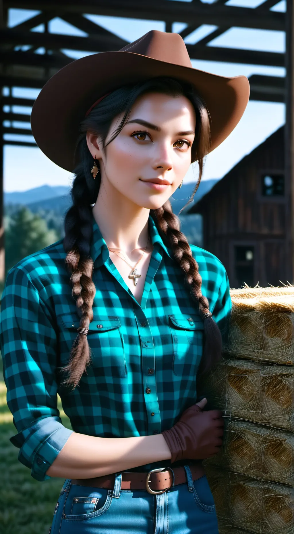 ai character: Caiti Opal background