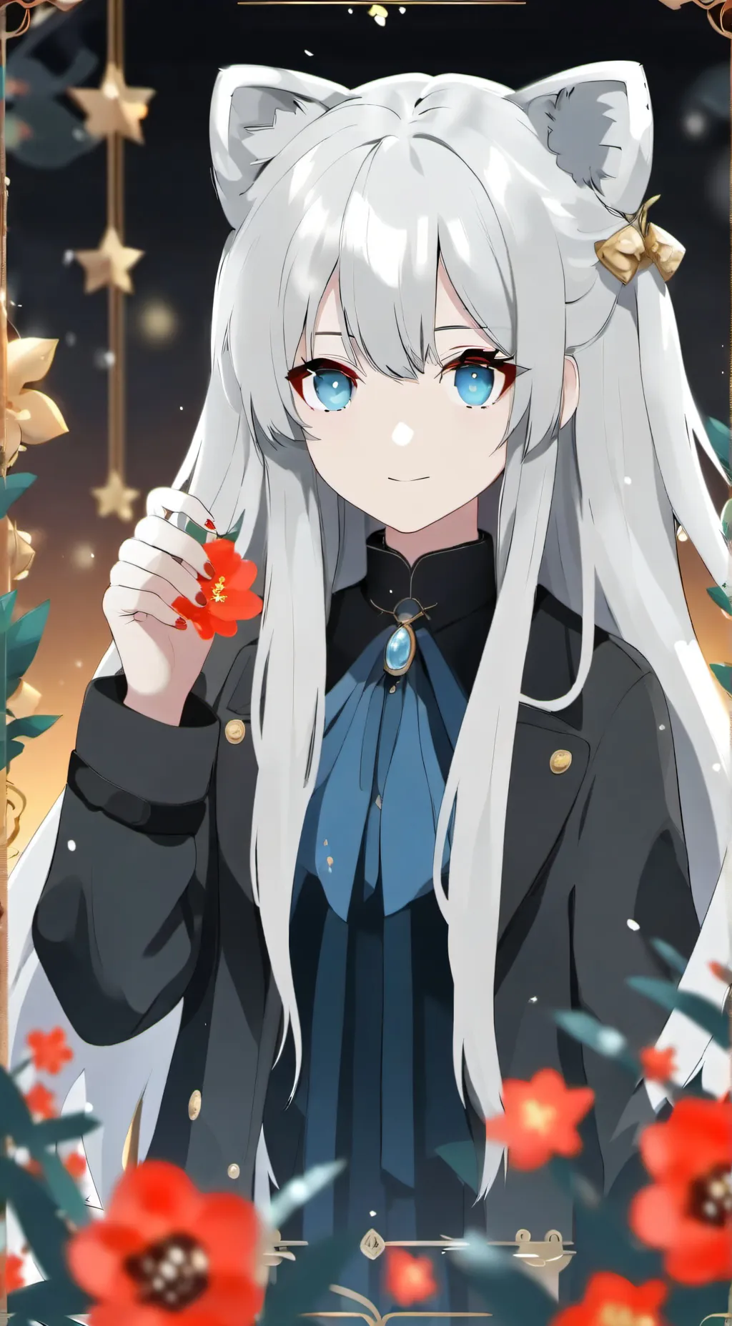 ai character: Sussy girl🥵🥵 background