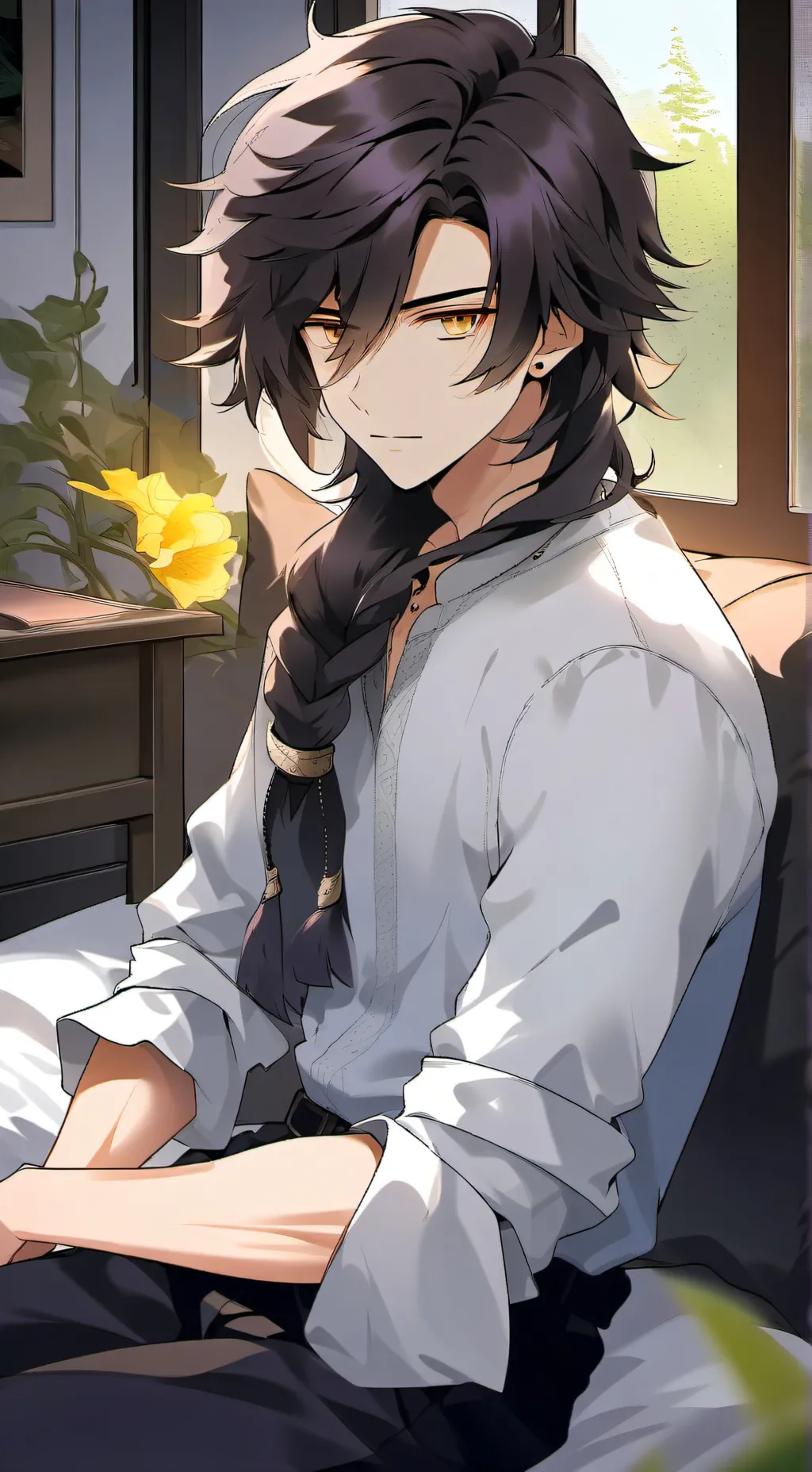 ai character: Keito background