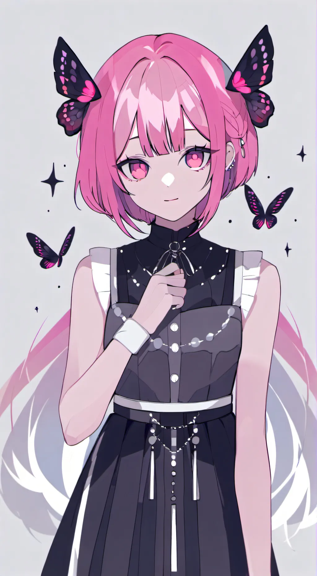 ai character: Ladybug vs Monarch background