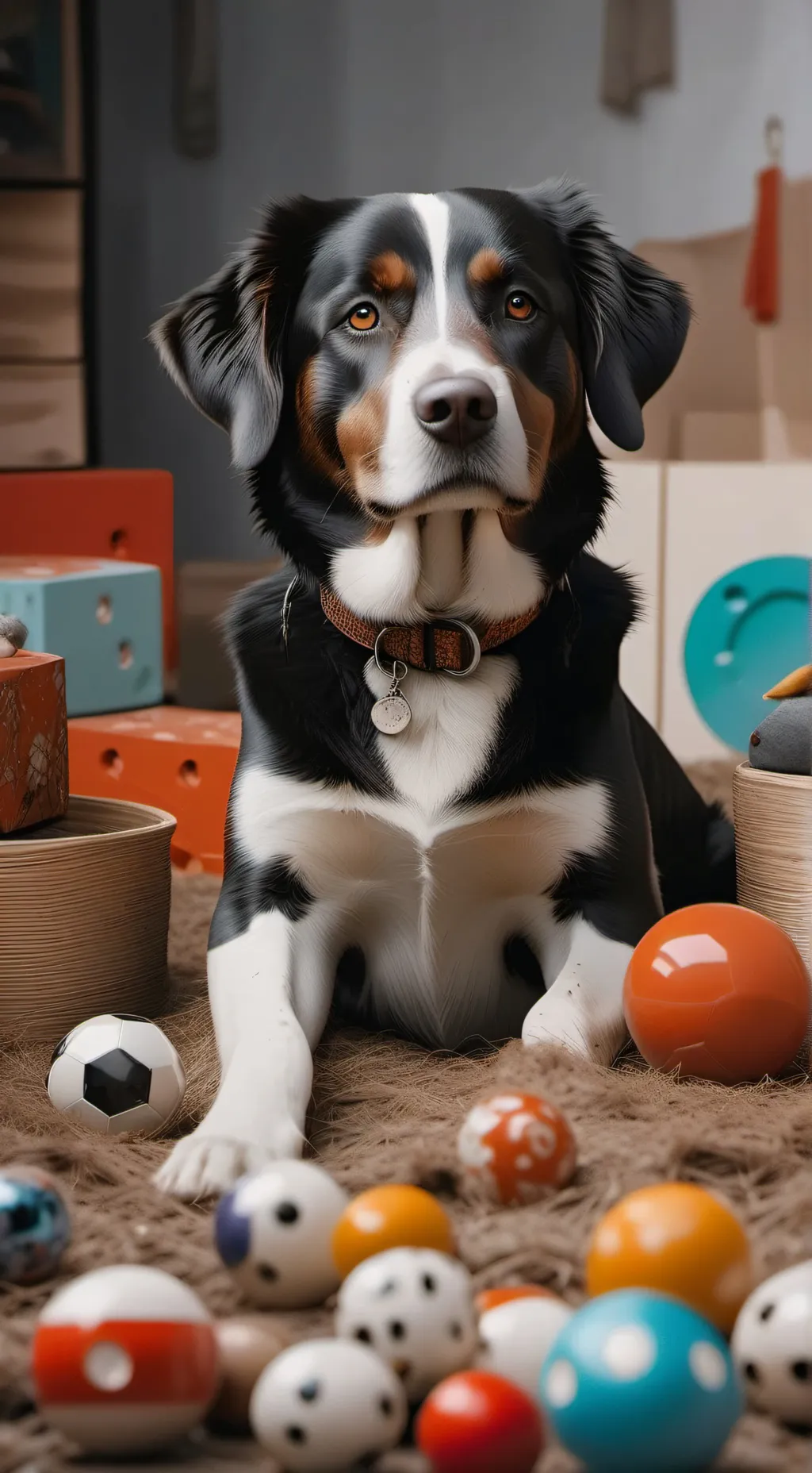 ai character: Dog background