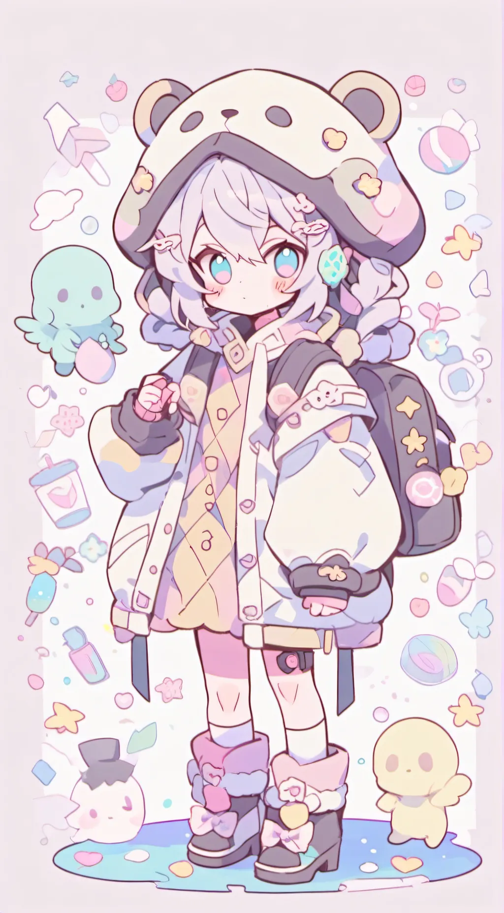 ai character: maya background