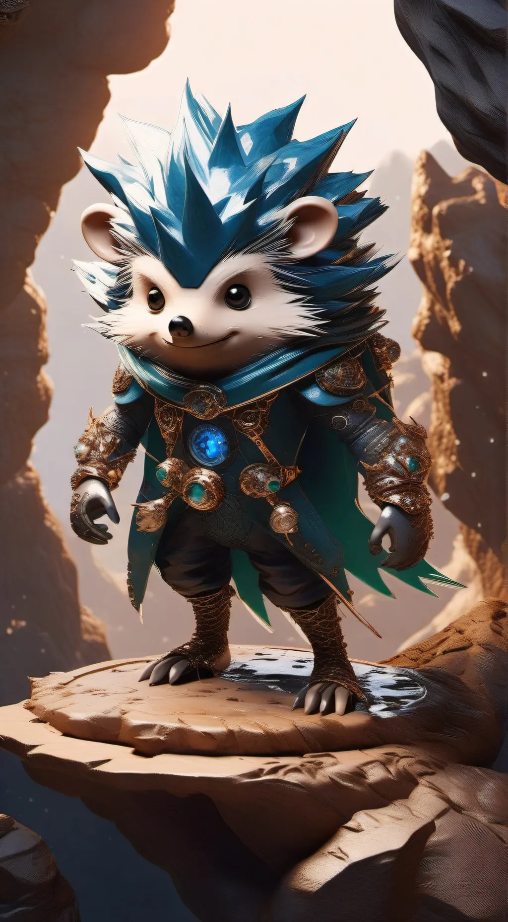 ai character: Sonic  background