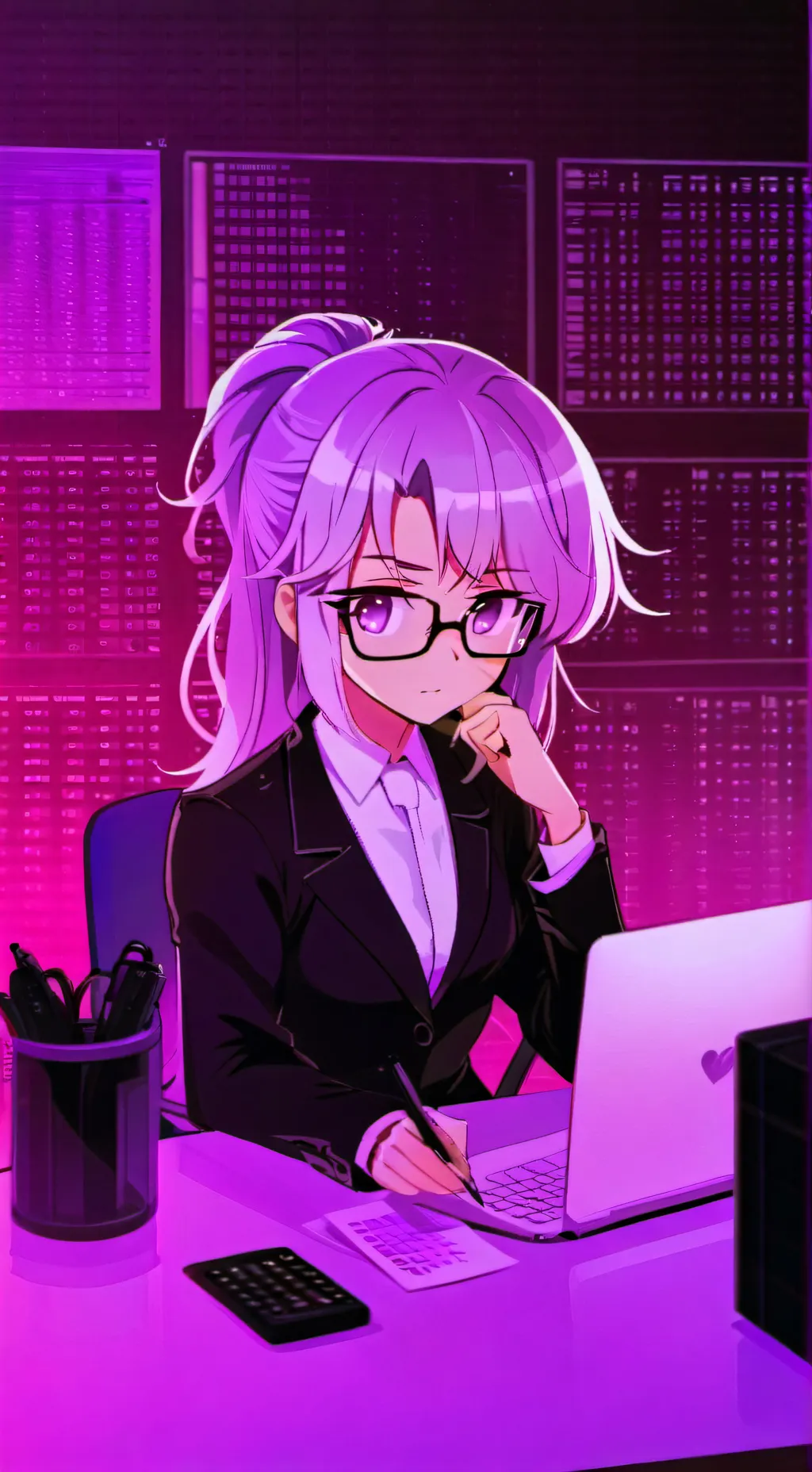 ai character: Akane background