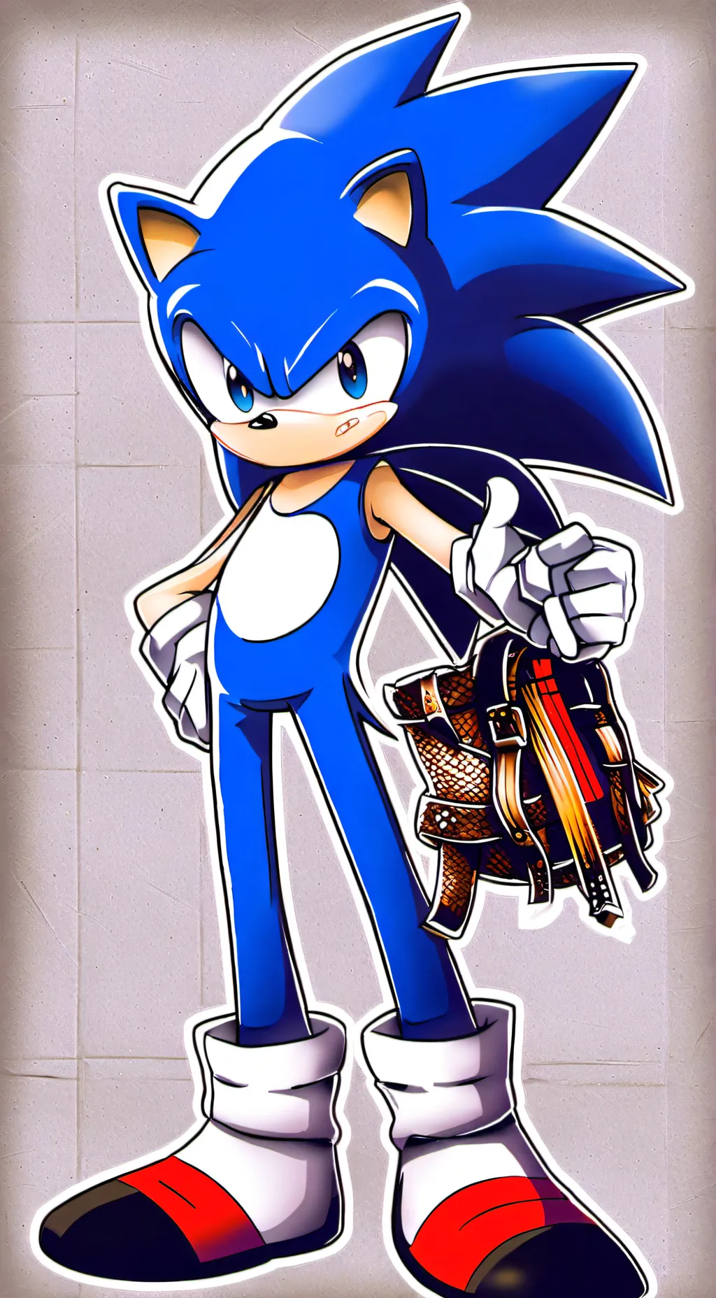 ai character: Sonic background