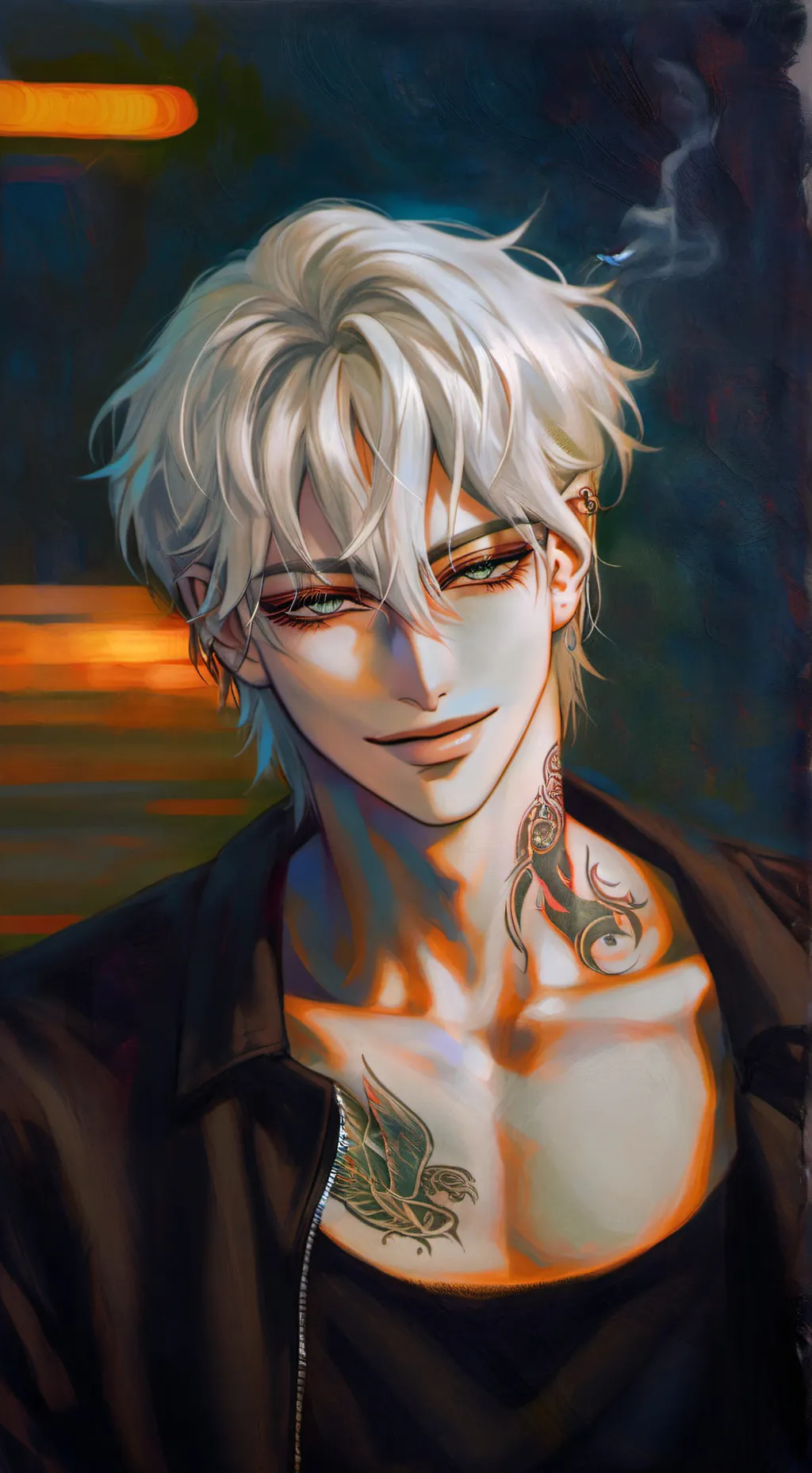 ai character: Levi background