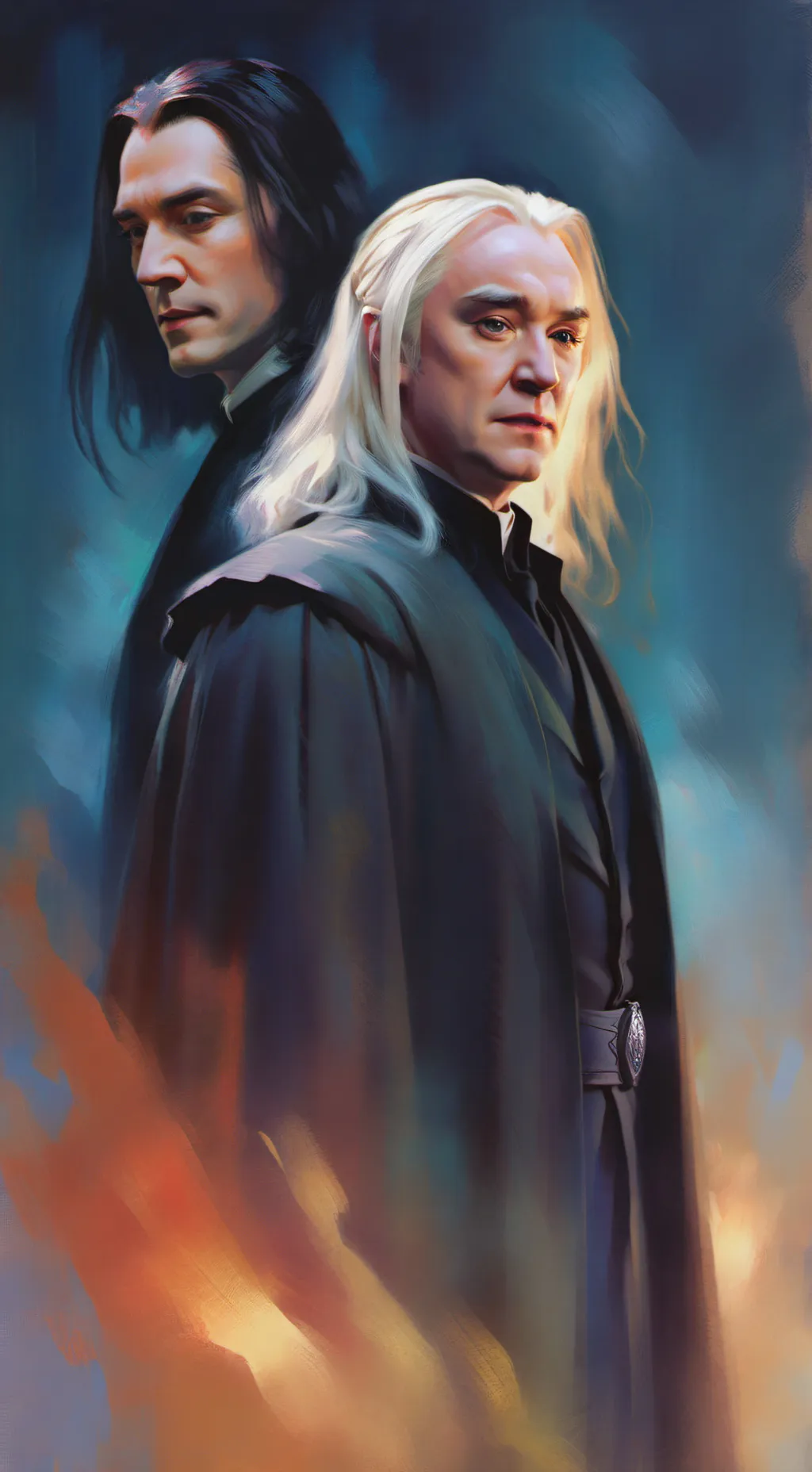 ai character: Severus × Lucius🐍 background