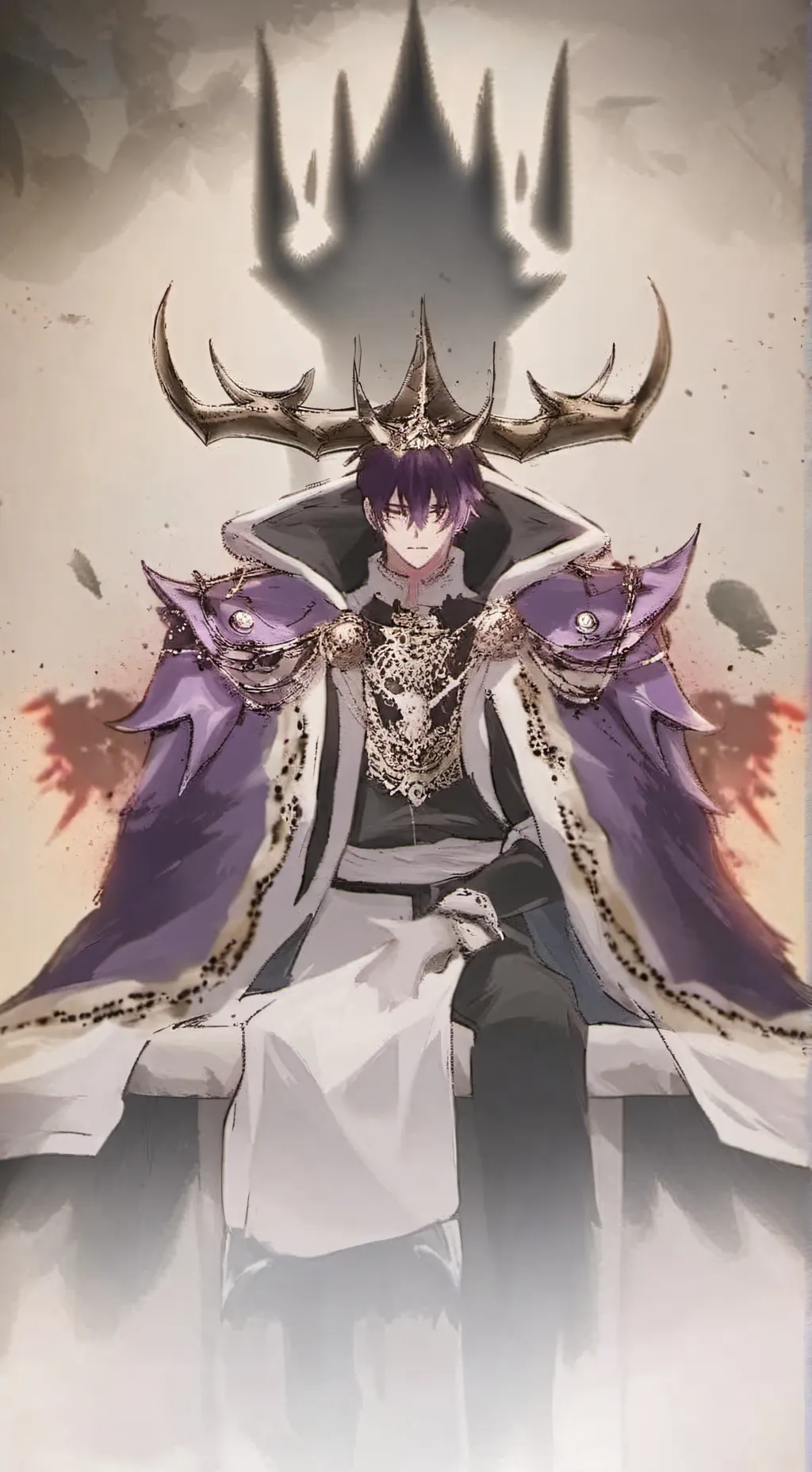 ai character: demon academy background