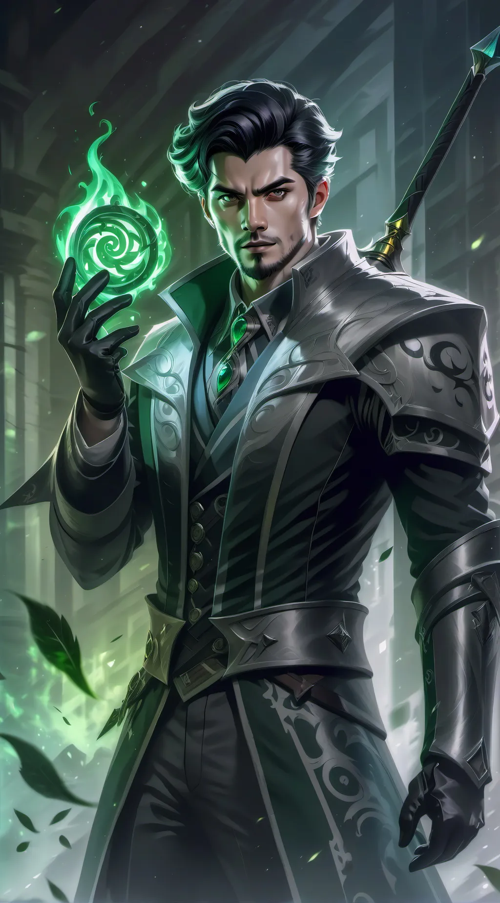 ai character: BLOX FRUITS MEGA background