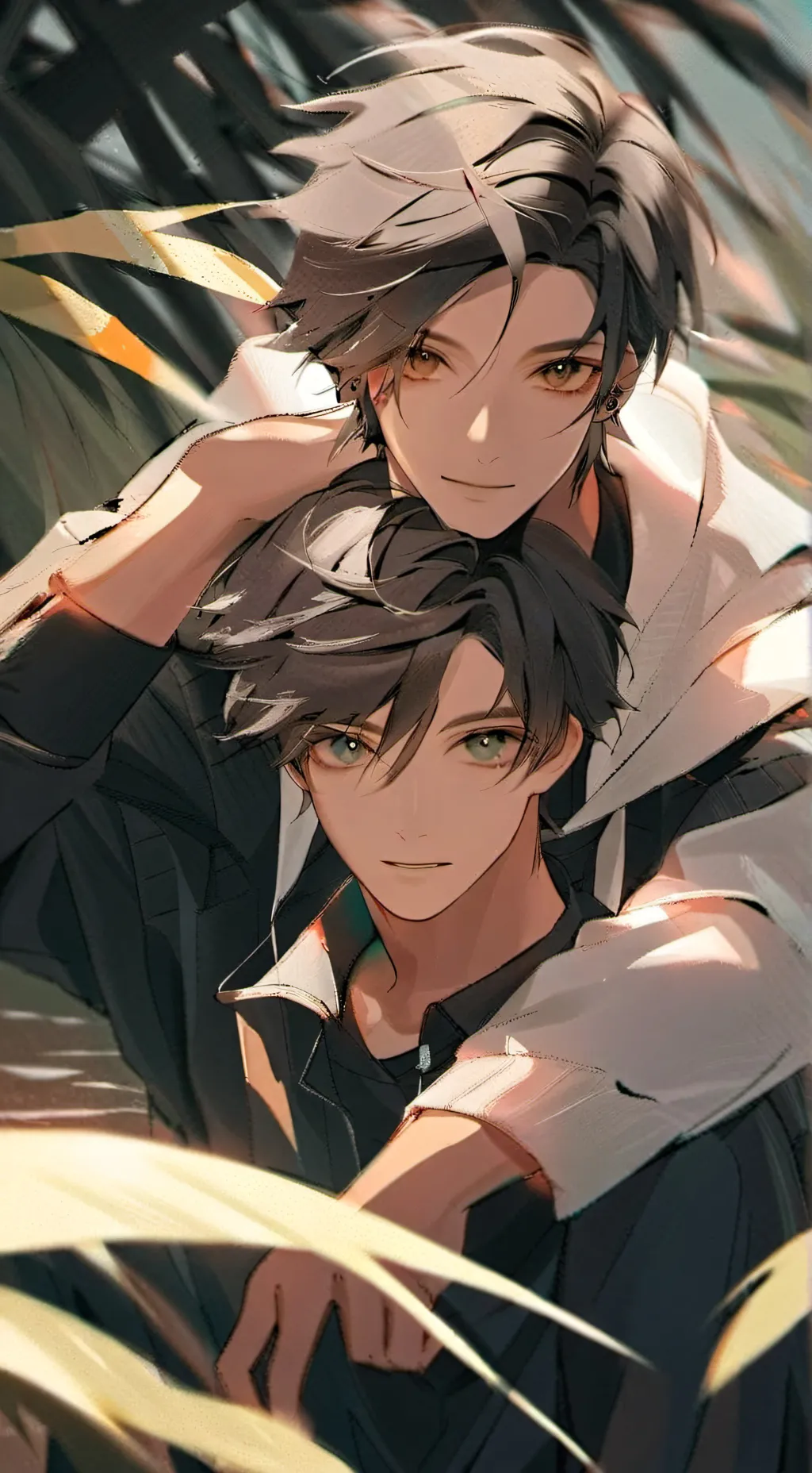 ai character: Alexis&Camilo background