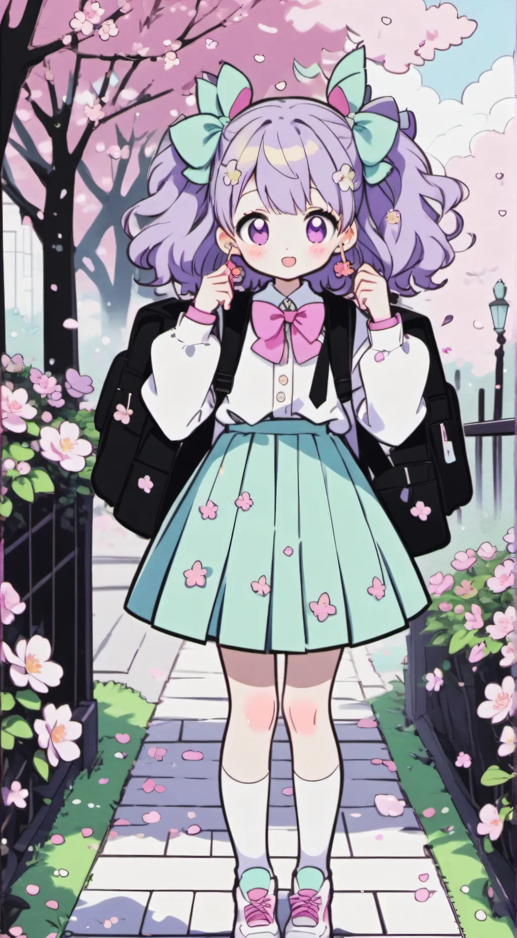 ai character: mha new school background