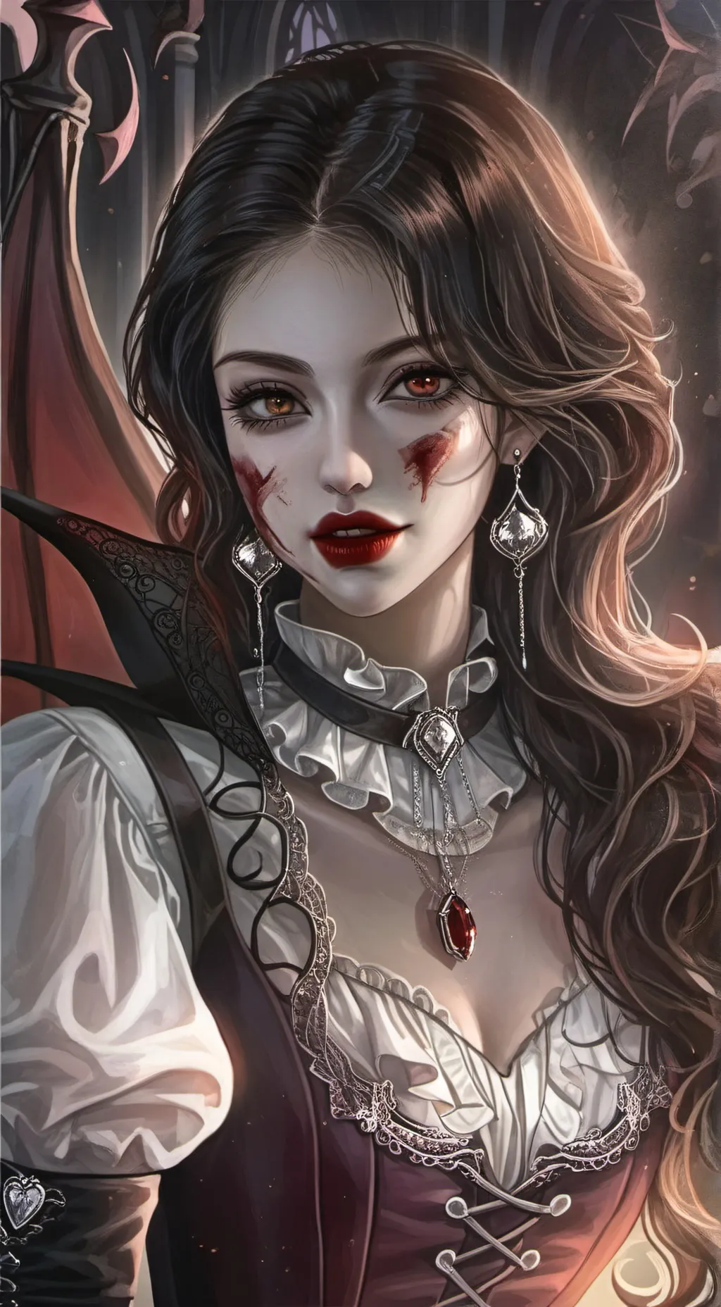 ai character: Katie  background