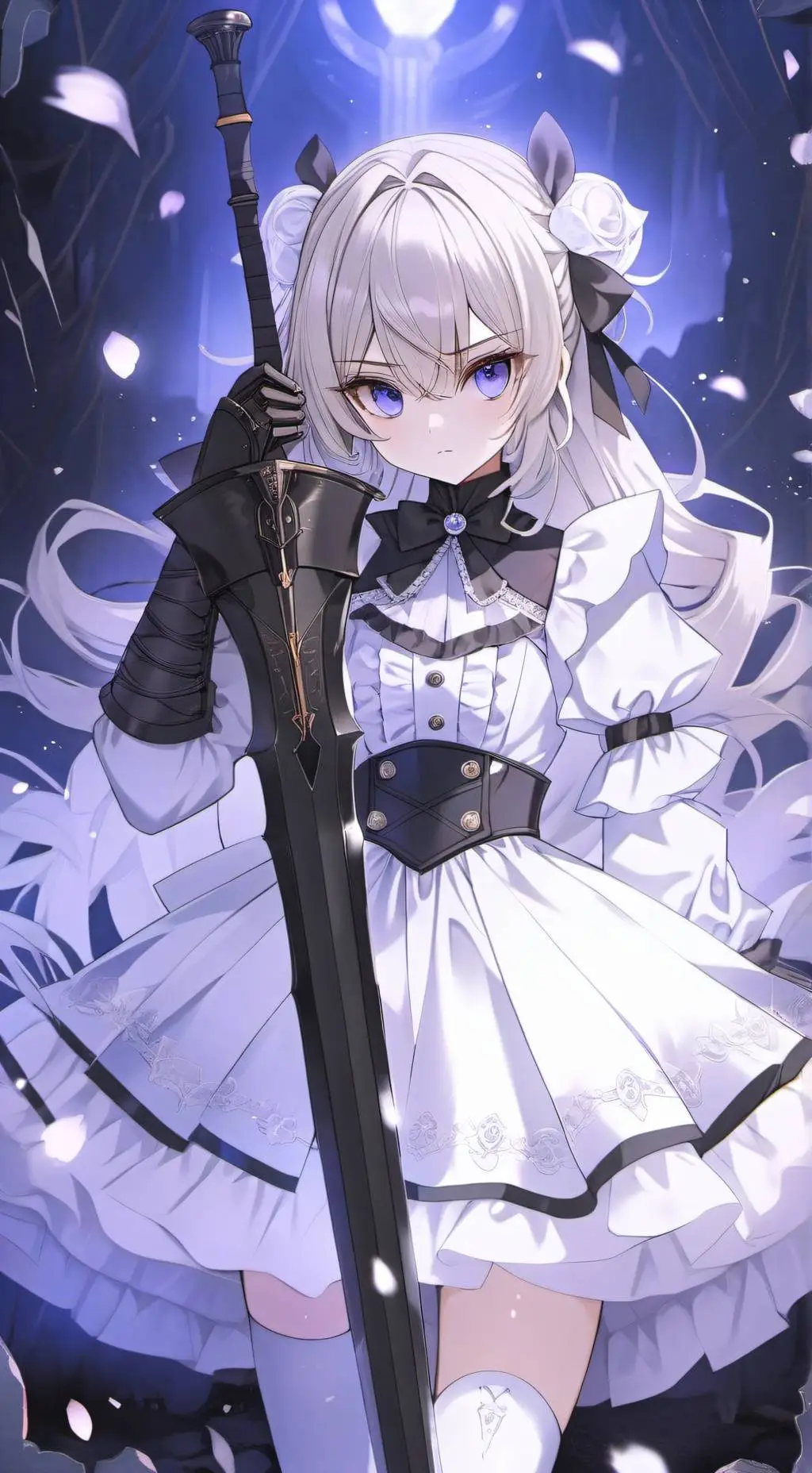 ai character: 莲娜 background