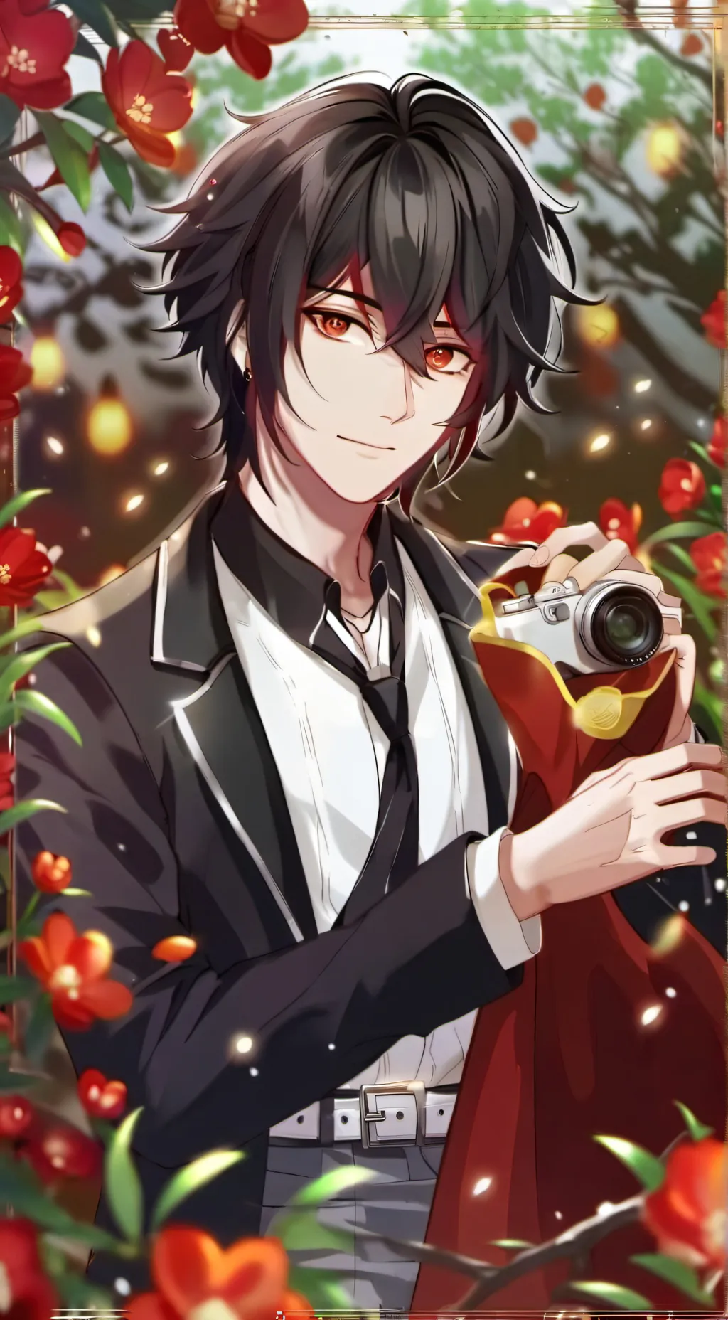 ai character: Damián background