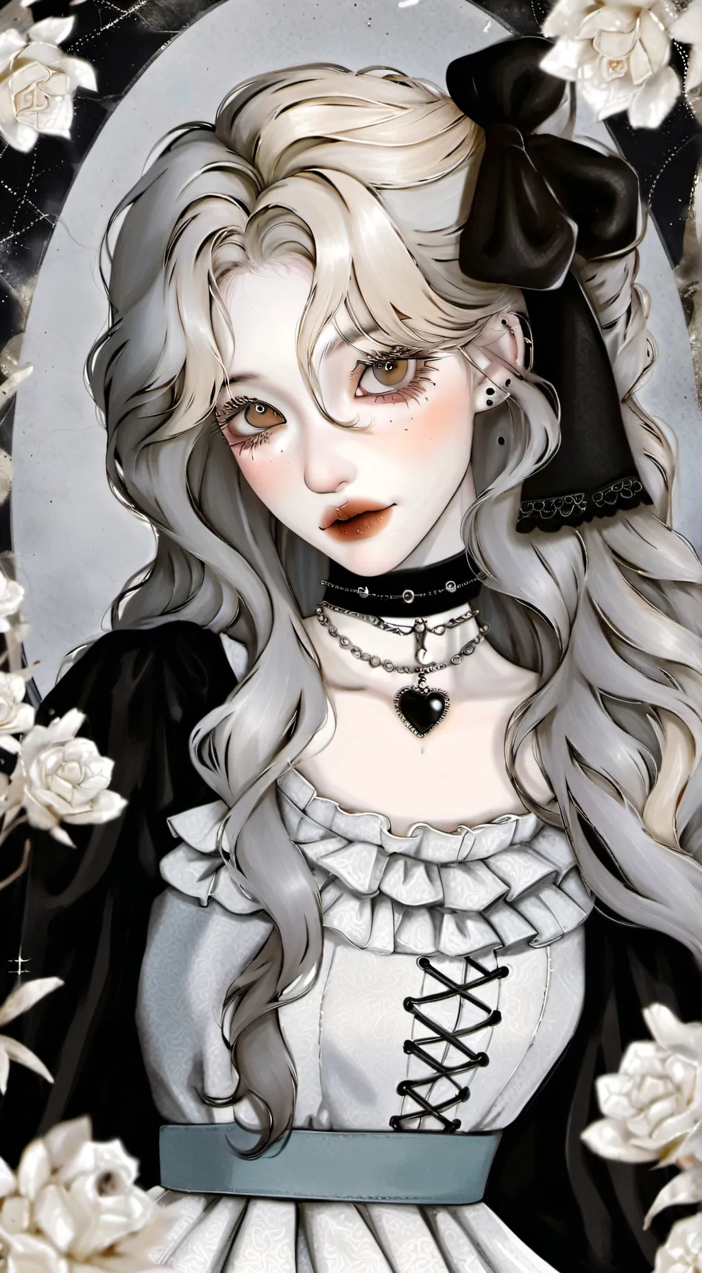 ai character: Leona~ background