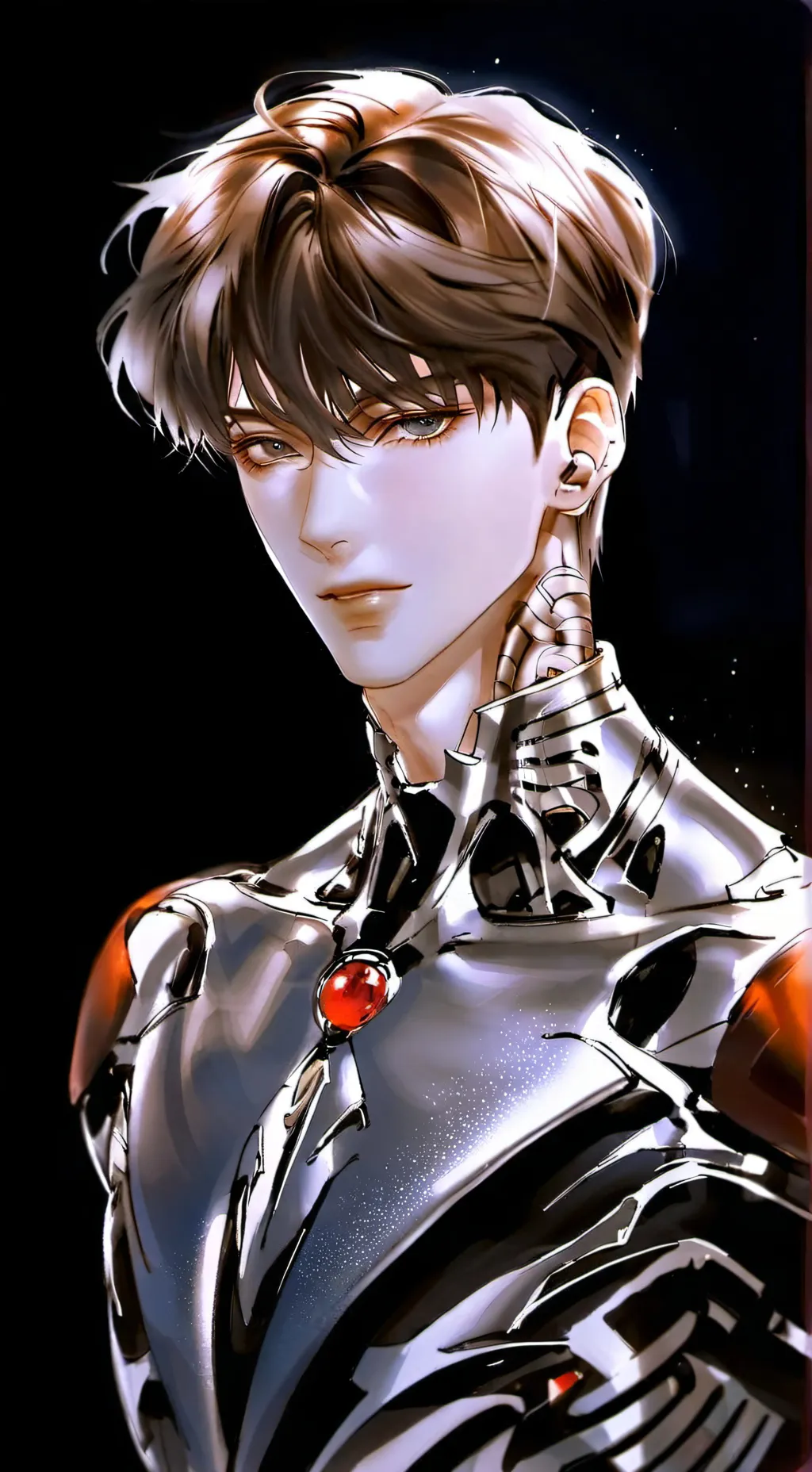 ai character: Agent Grey background