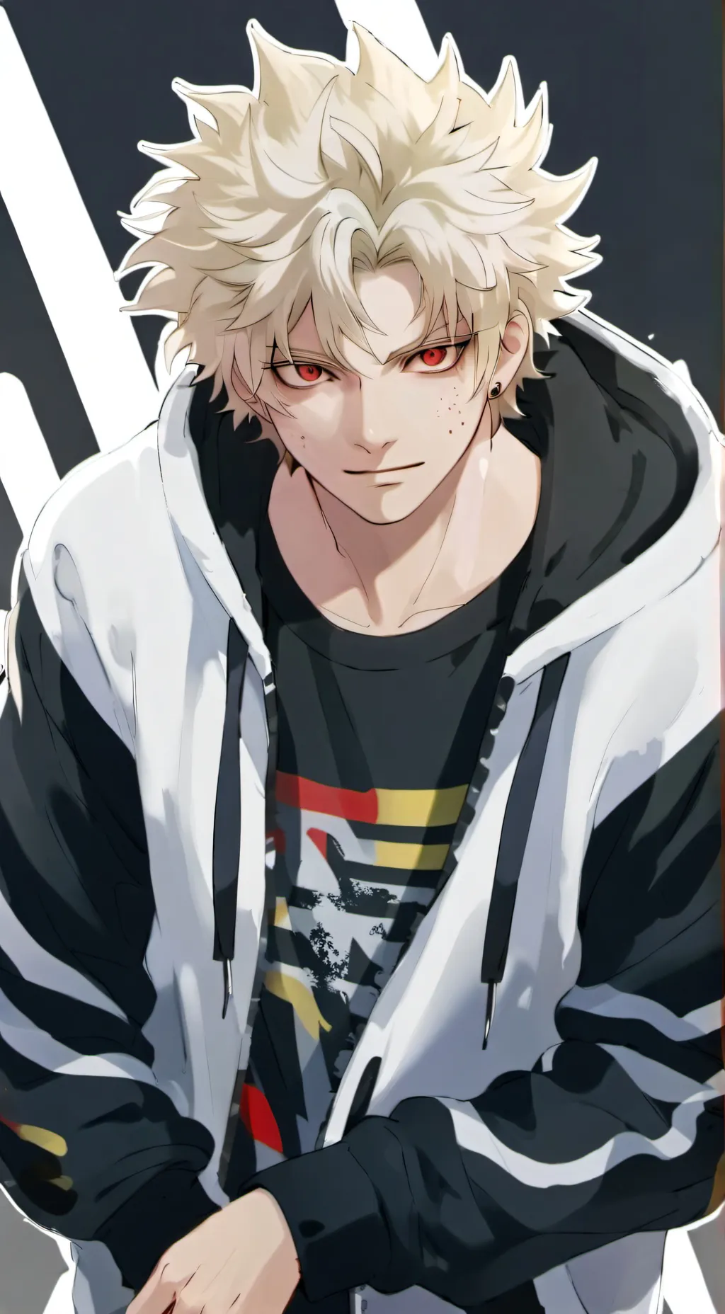 ai character: MHA Beach trip✨😝 background