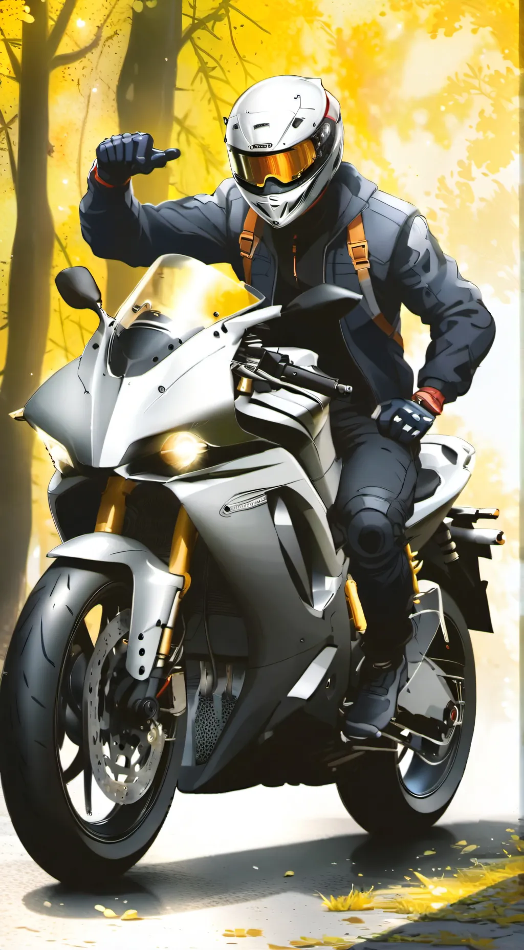 ai character: Radez  background