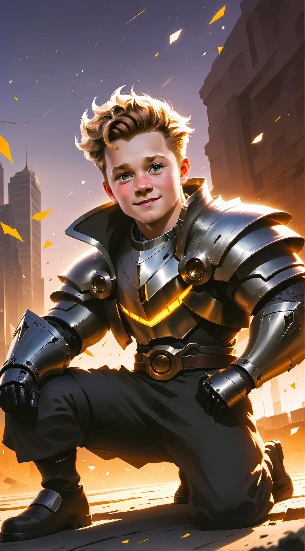 ai character: FREDDIE background