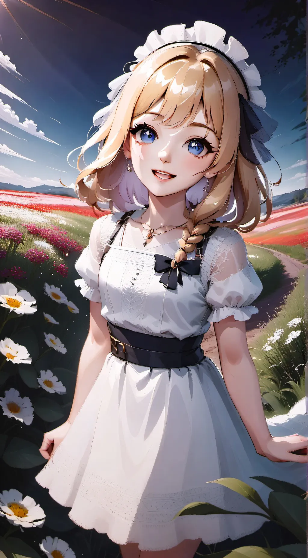 ai character: KNY Valentine background