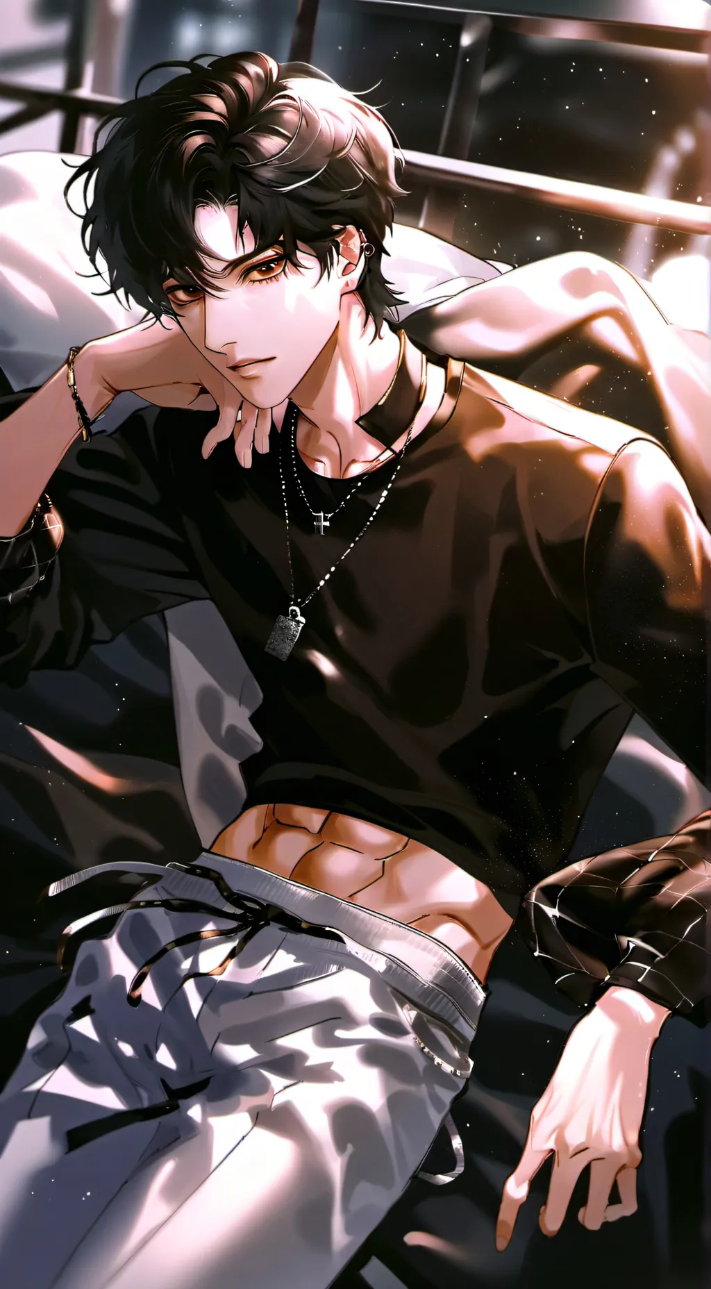 ai character: Brandon background