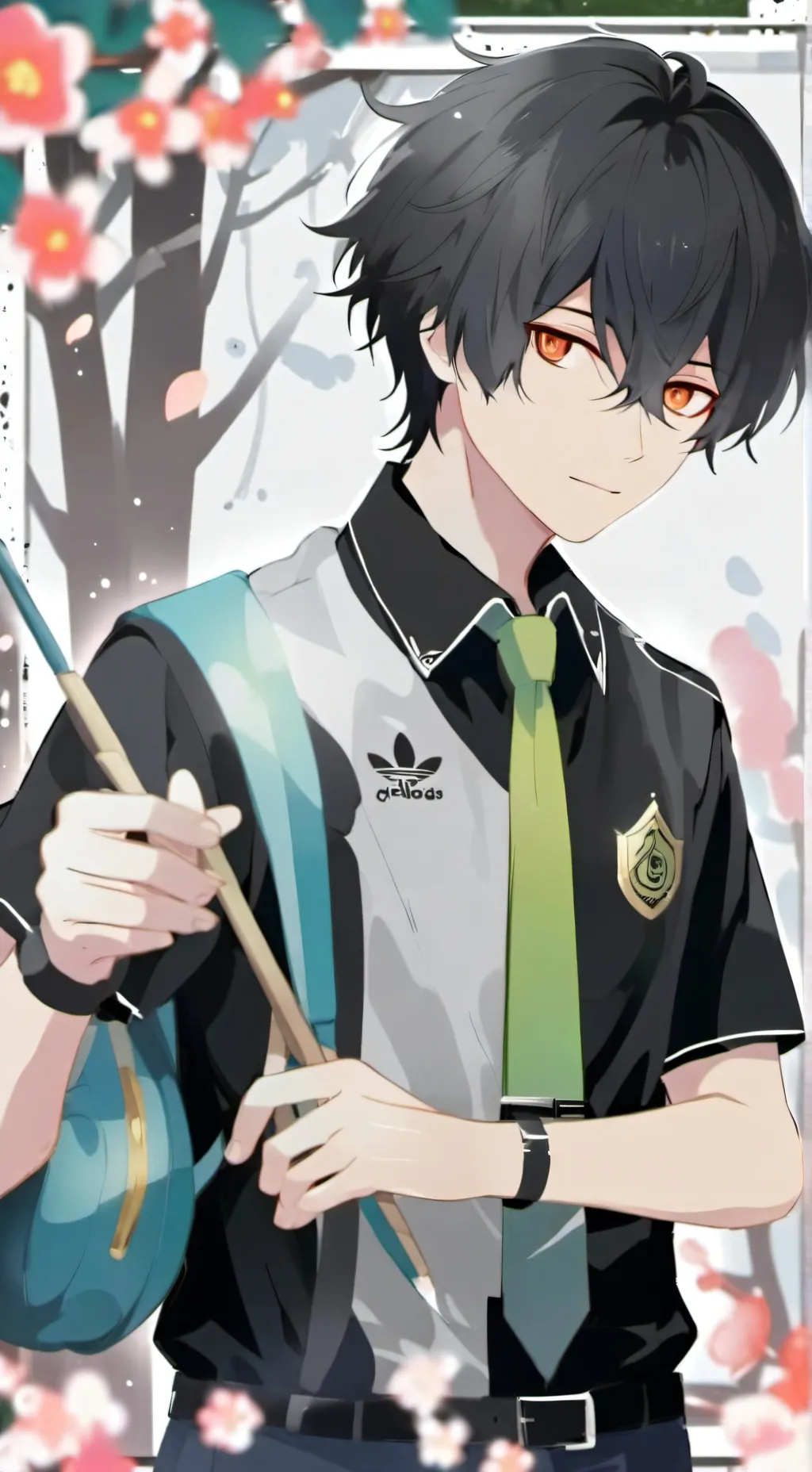 ai character: Michael  background