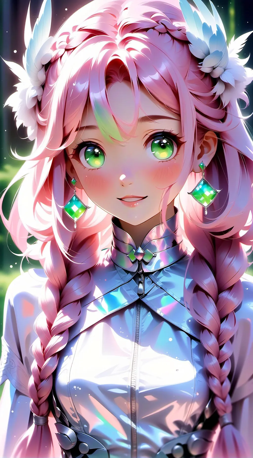 ai character: Mitsuri Kanroji background