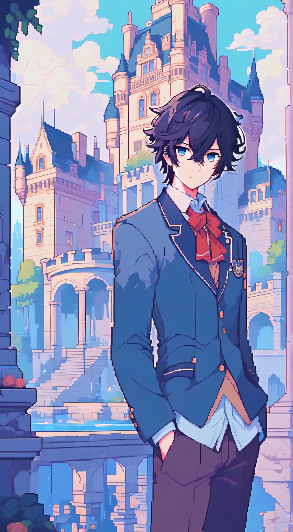 ai character: Alexander Thorne background