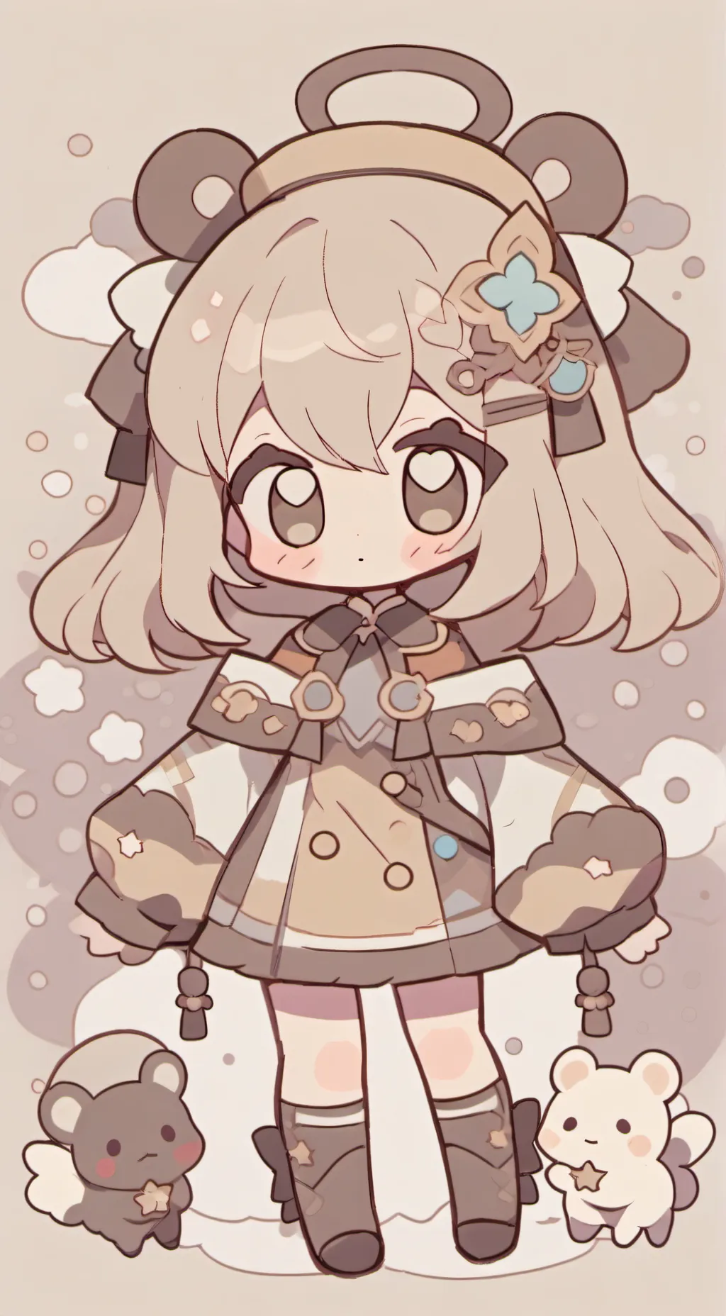 ai character: Lilla background