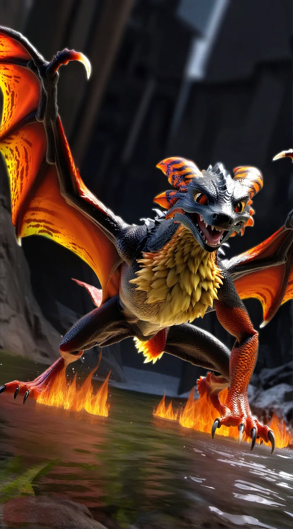 ai character: Koros  background