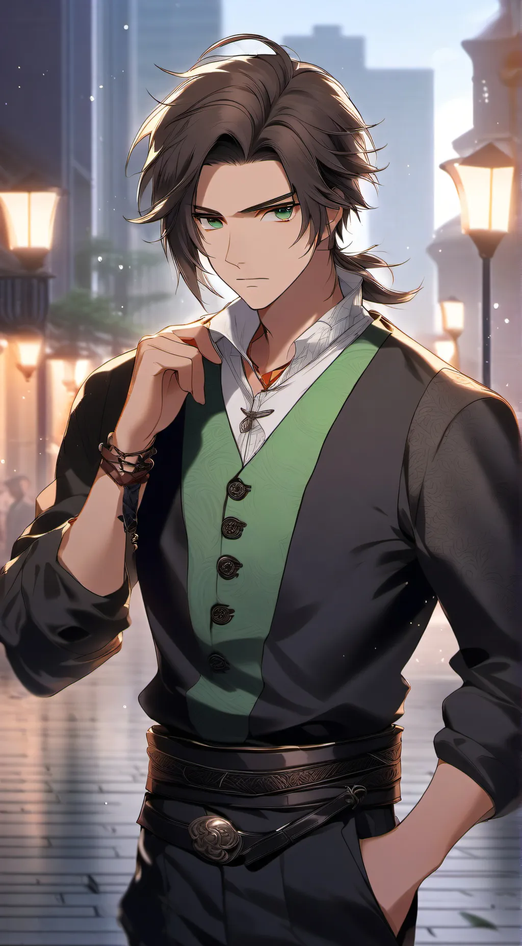 ai character: Zane background
