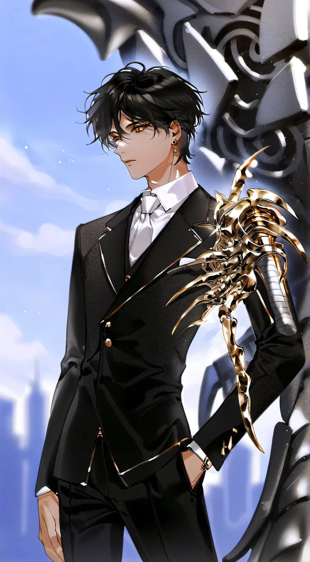 ai character: Dave background
