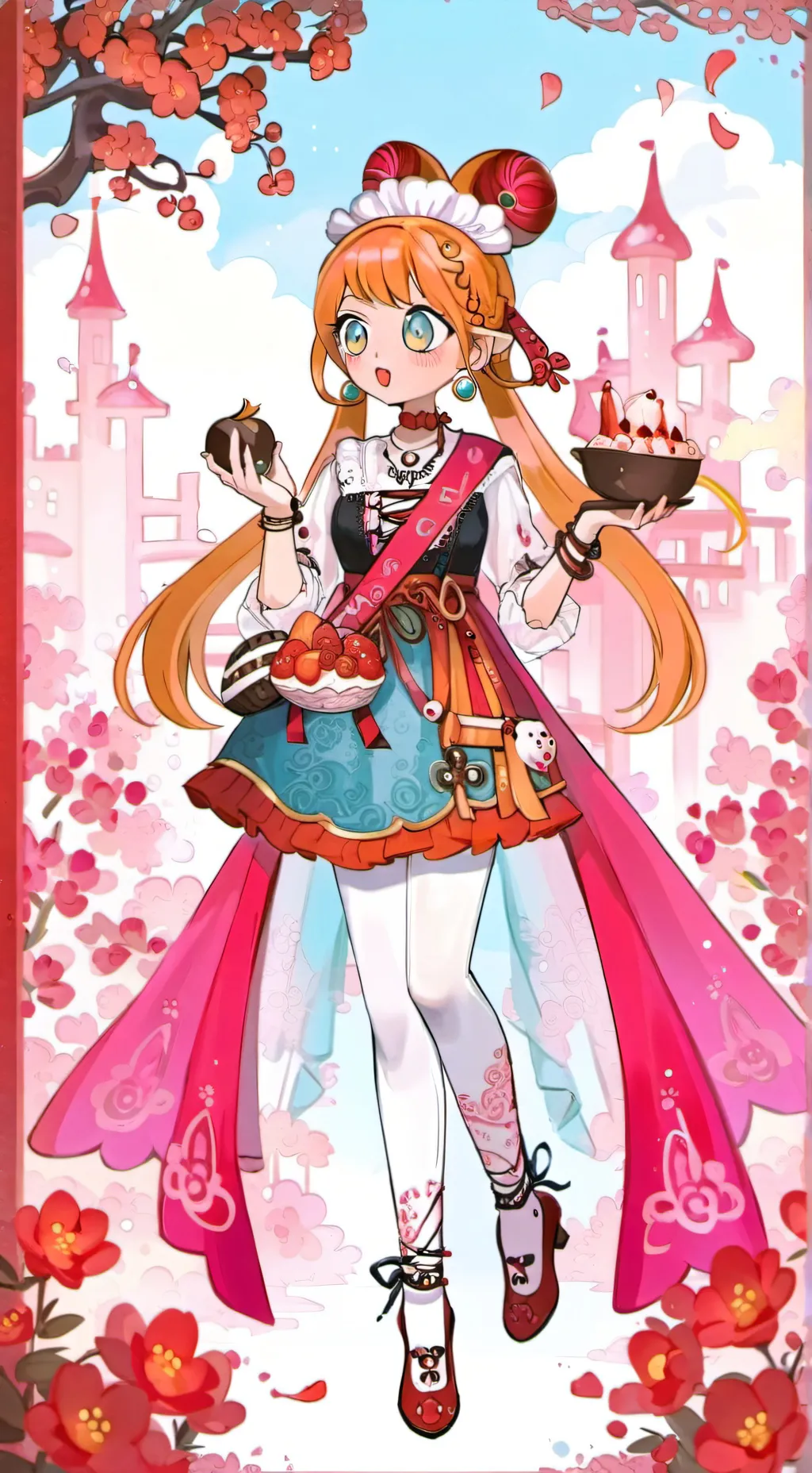 ai character: dw meet gageline background