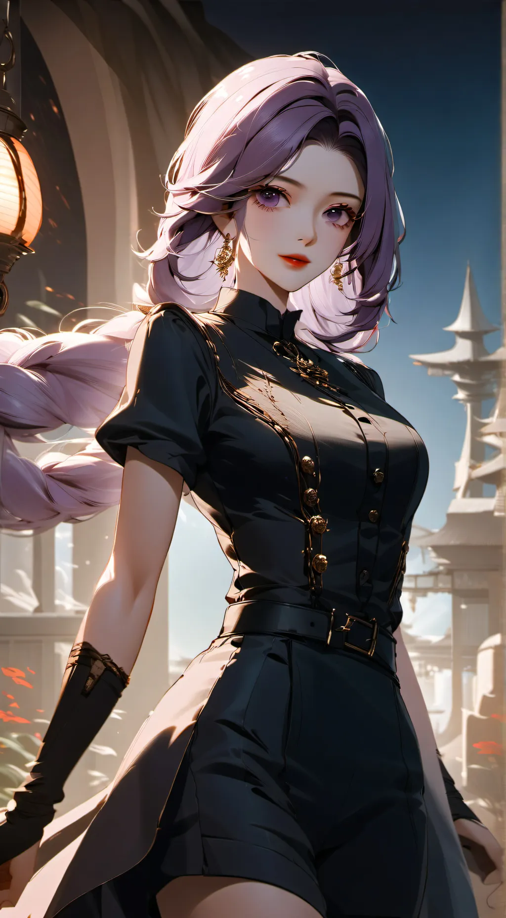 ai character: Melanie  background