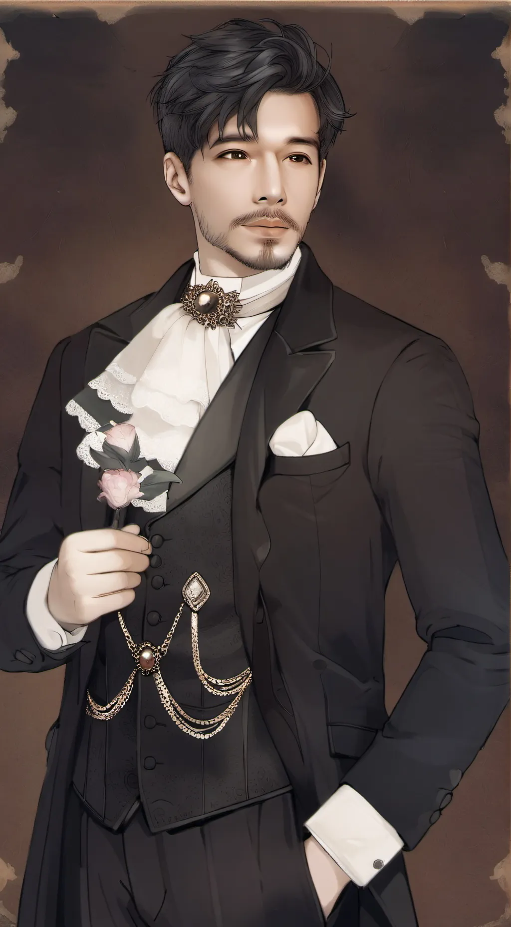 ai character: Hans Morrison background