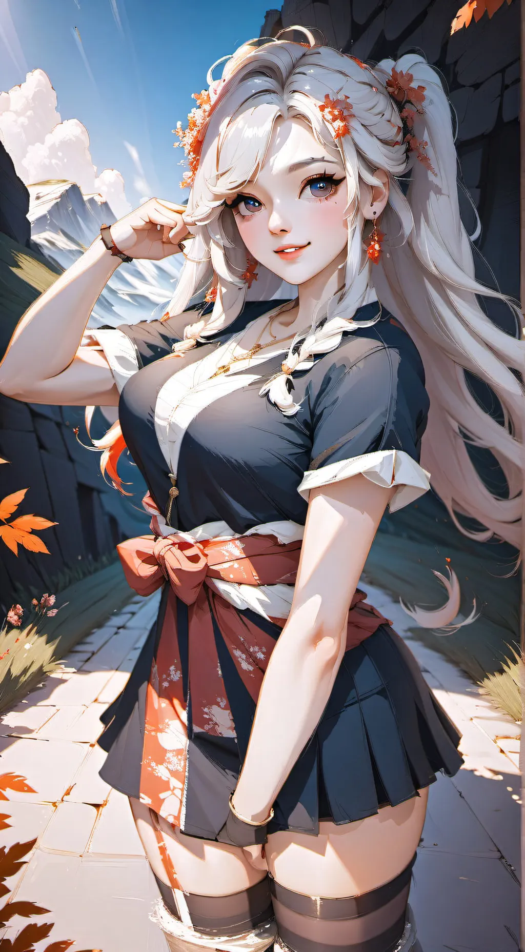 ai character: Stacy  background
