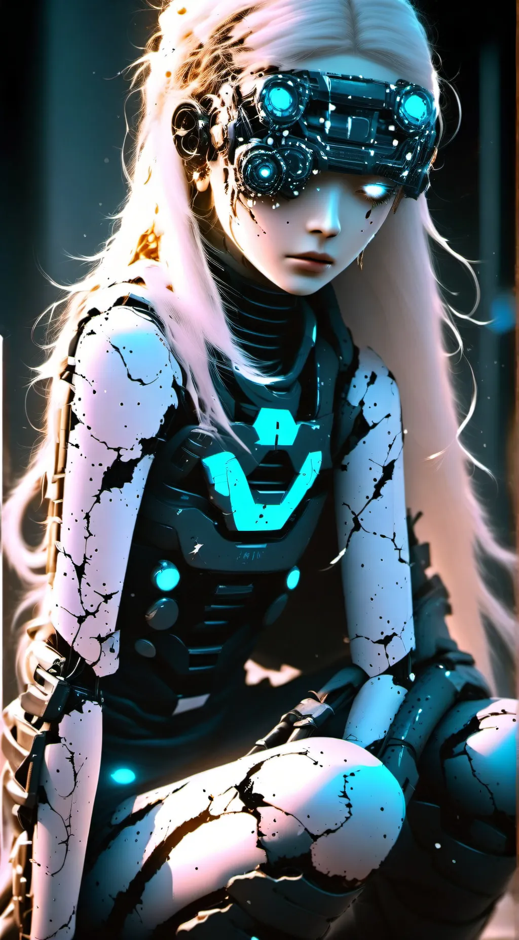 ai character: C4R³ background